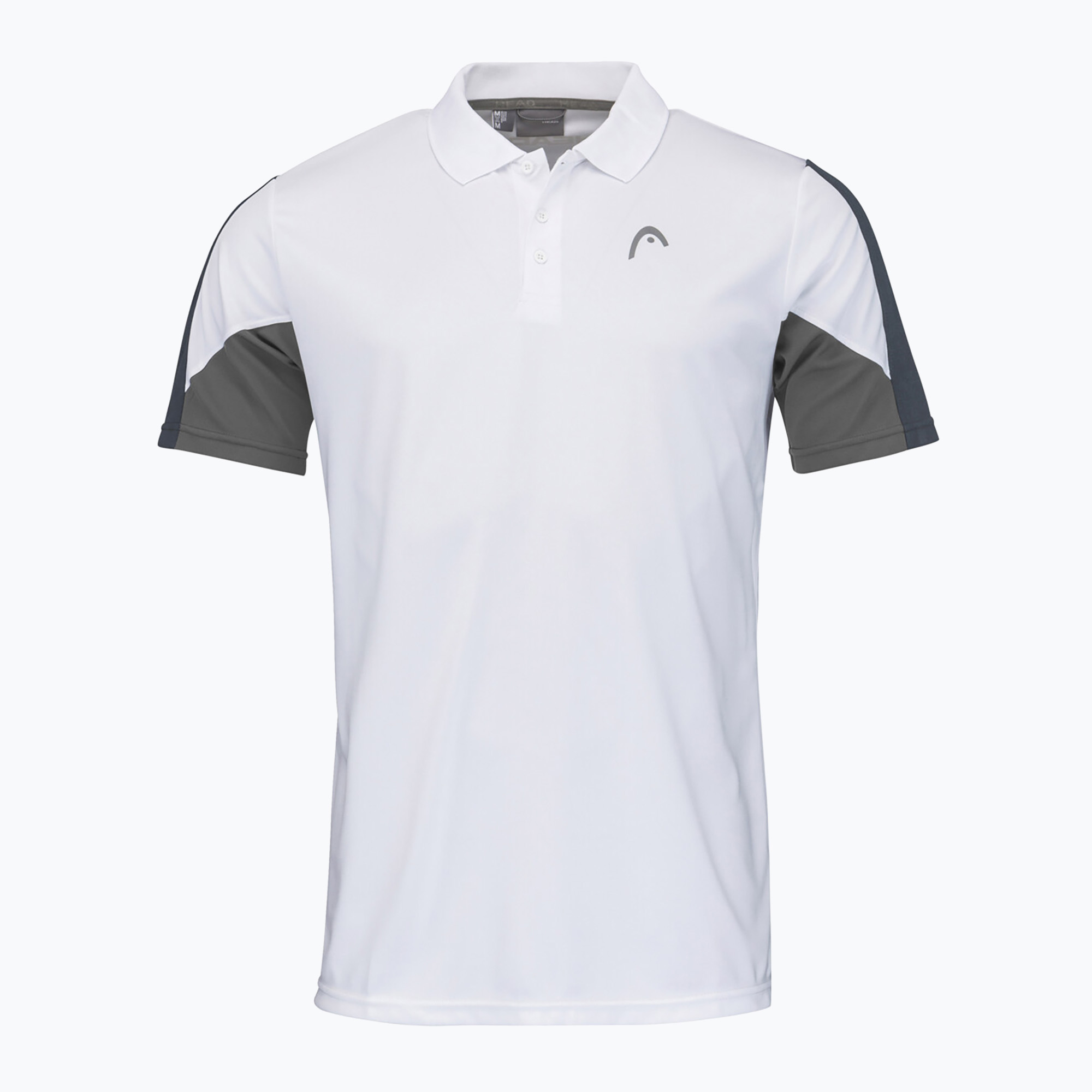Koszulka polo tenisowa męska HEAD Club 22 Tech Polo white/navy | WYSYŁKA W 24H | 30 DNI NA ZWROT