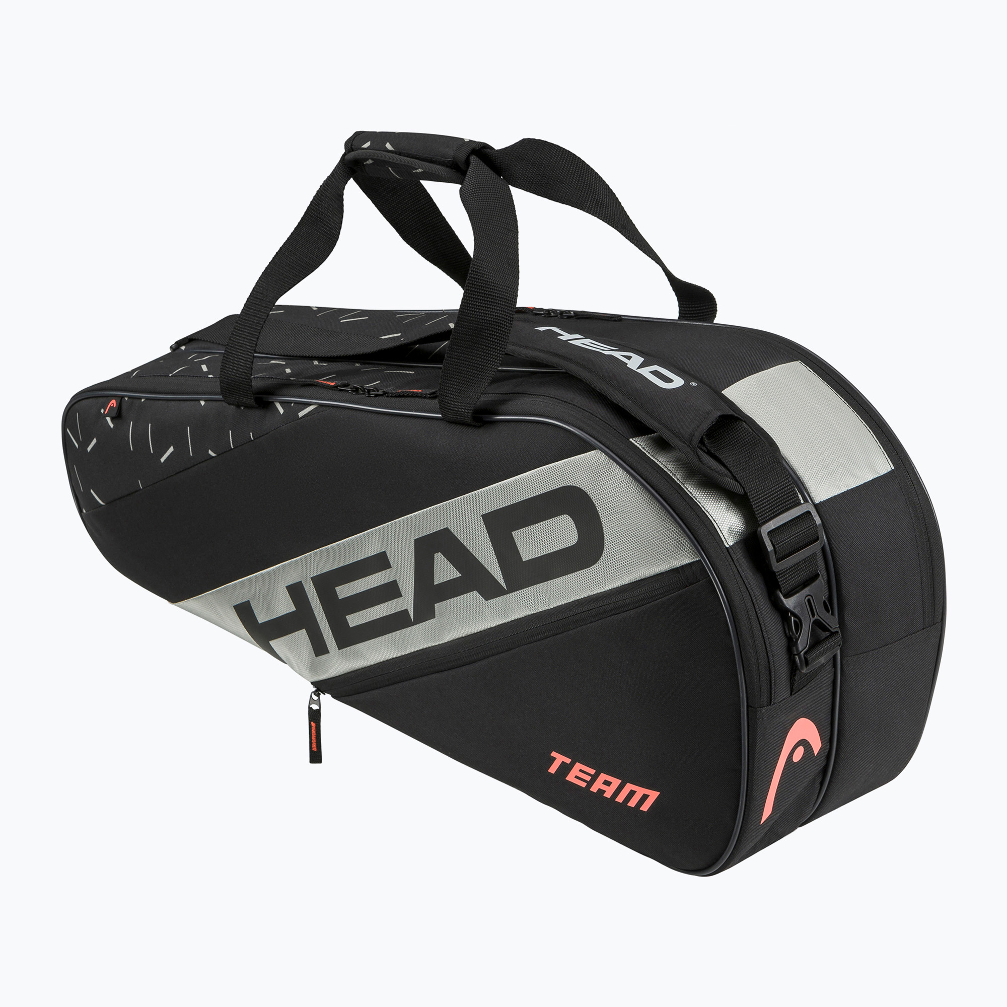 Torba tenisowa HEAD Team Racquet Bag M black/ceramic 
