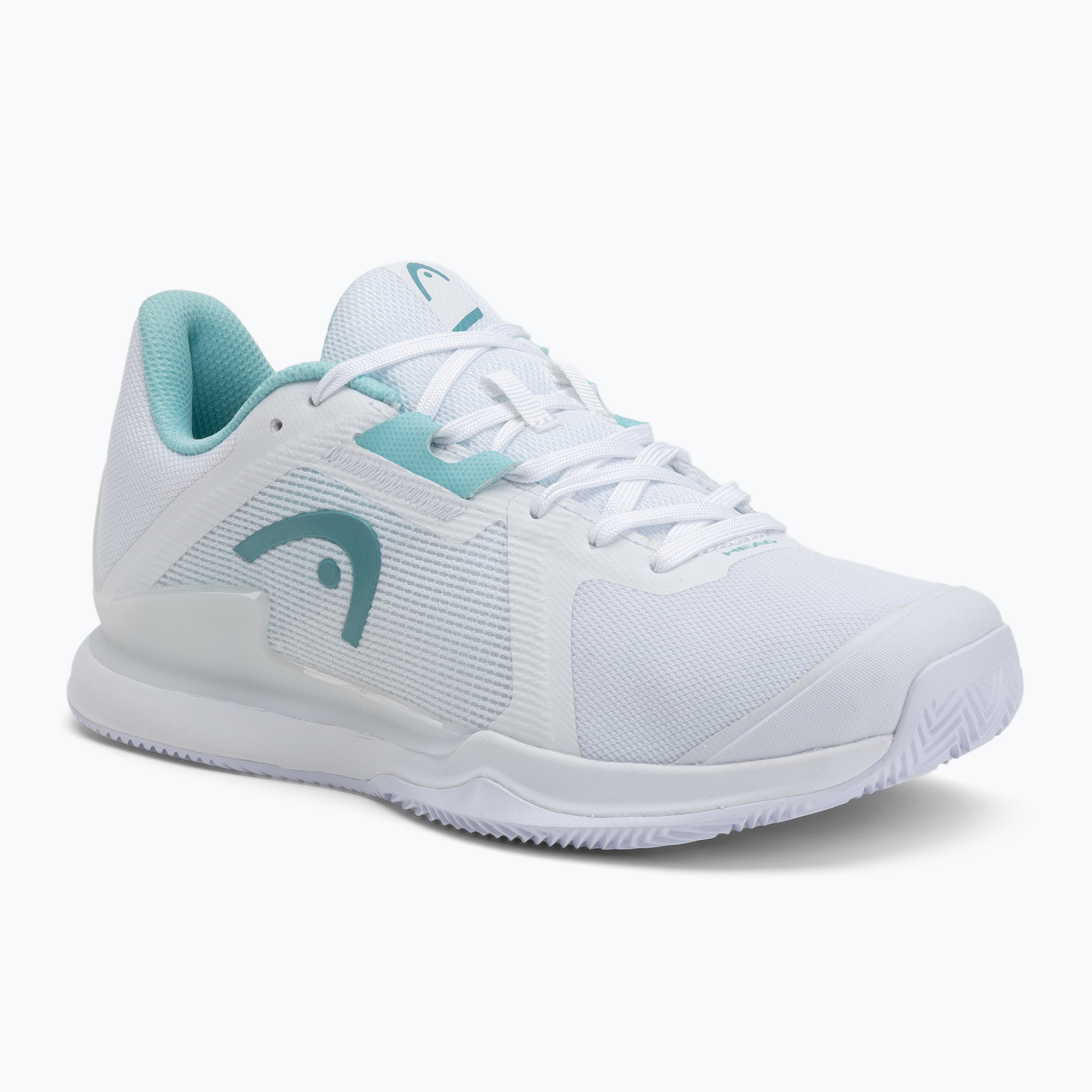 Buty do tenisa damskie HEAD Sprint Evo 3.5 Clay white/ turquise 