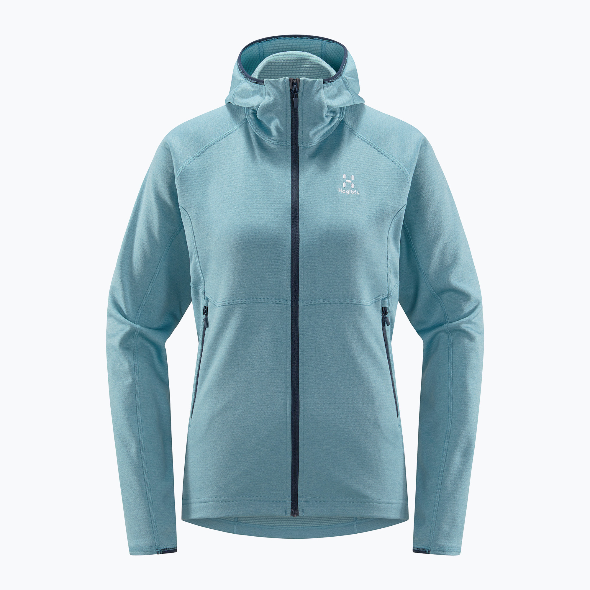 Bluza trekkingowa damska Haglöfs Skuta Hood frost blue | WYSYŁKA W 24H | 30 DNI NA ZWROT