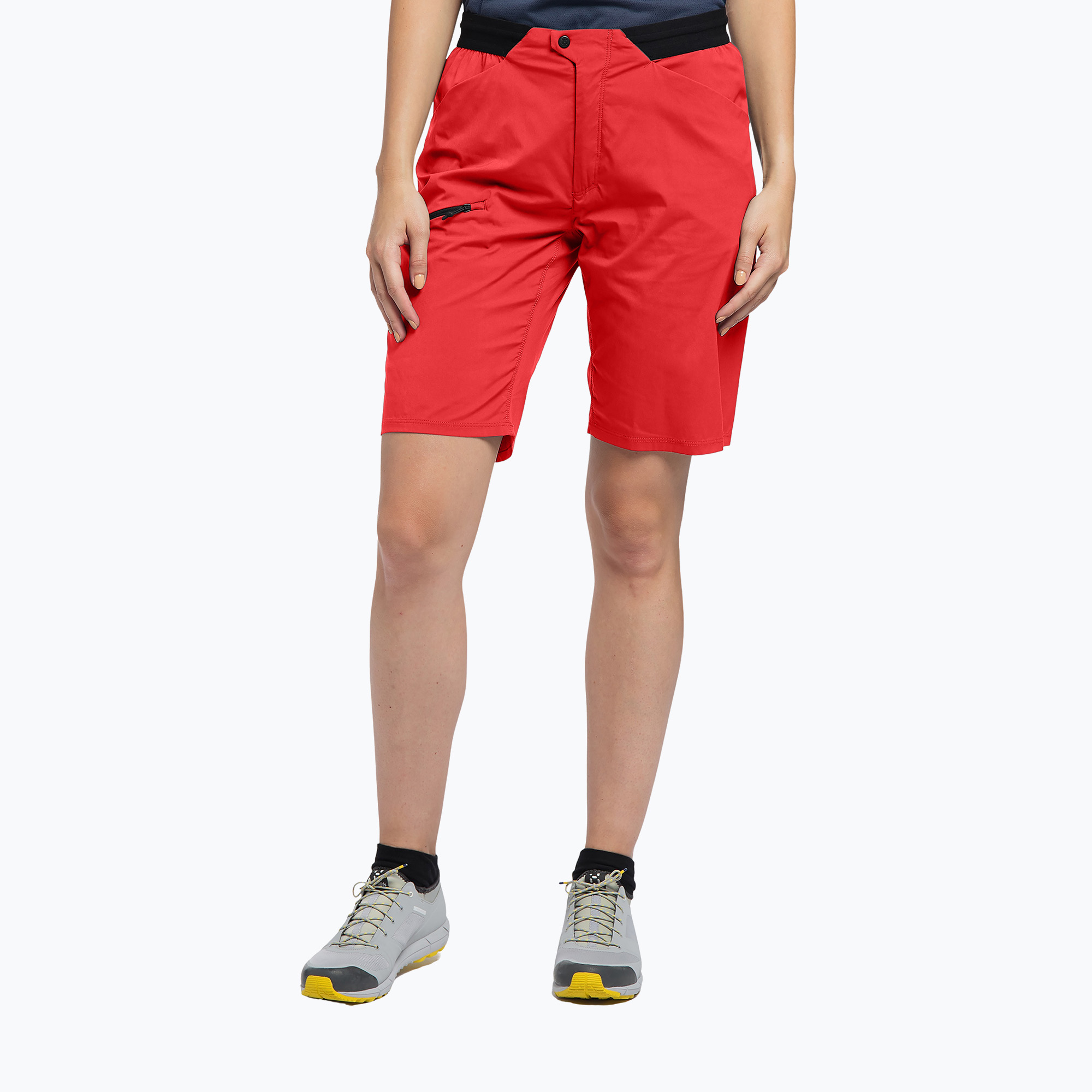 Spodenki trekkingowe damskie Haglöfs L.I.M Fuse poppy red | WYSYŁKA W 24H | 30 DNI NA ZWROT