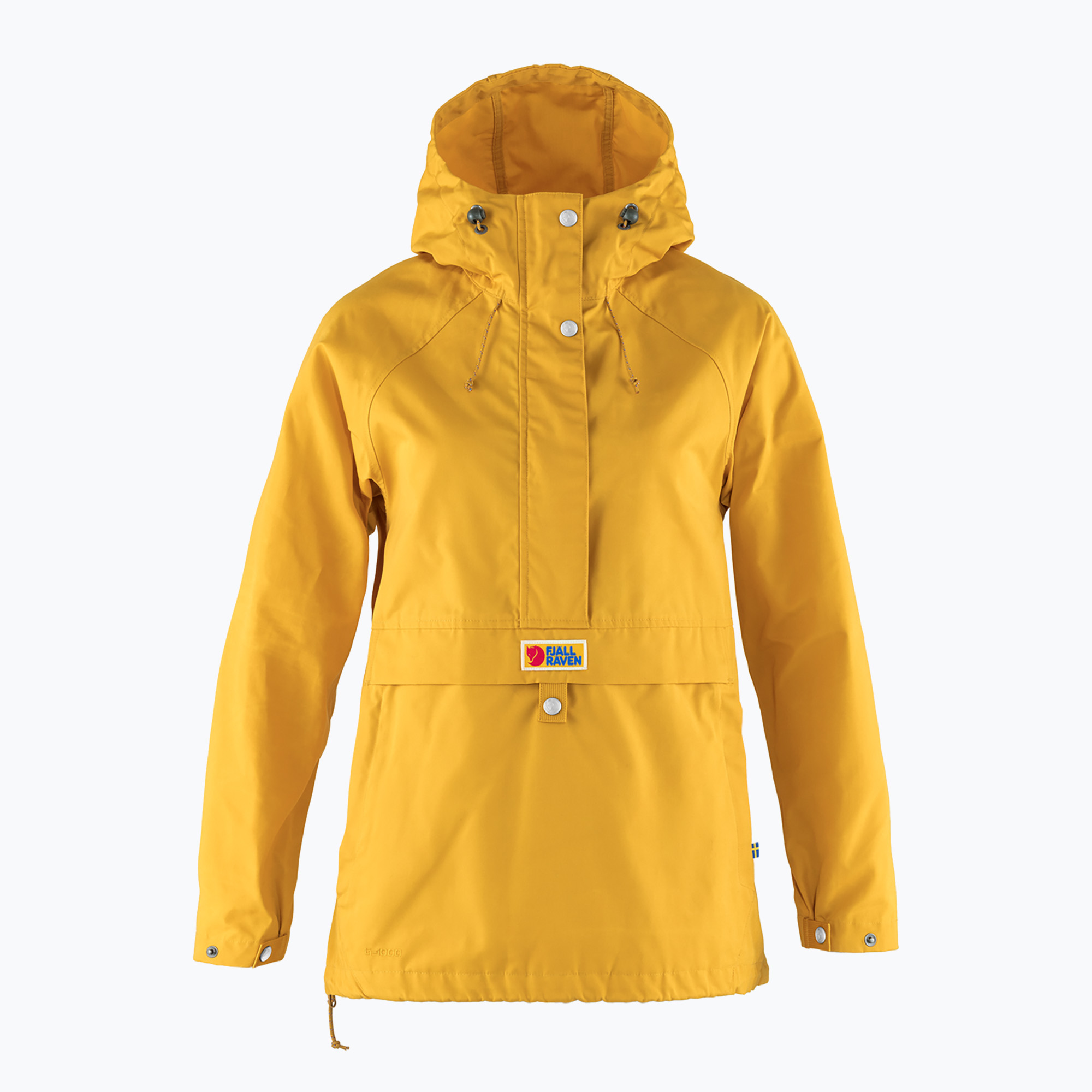 Kurtka przeciwwiatrowa damska Fjällräven Vardag Anorak mustard yellow | WYSYŁKA W 24H | 30 DNI NA ZWROT