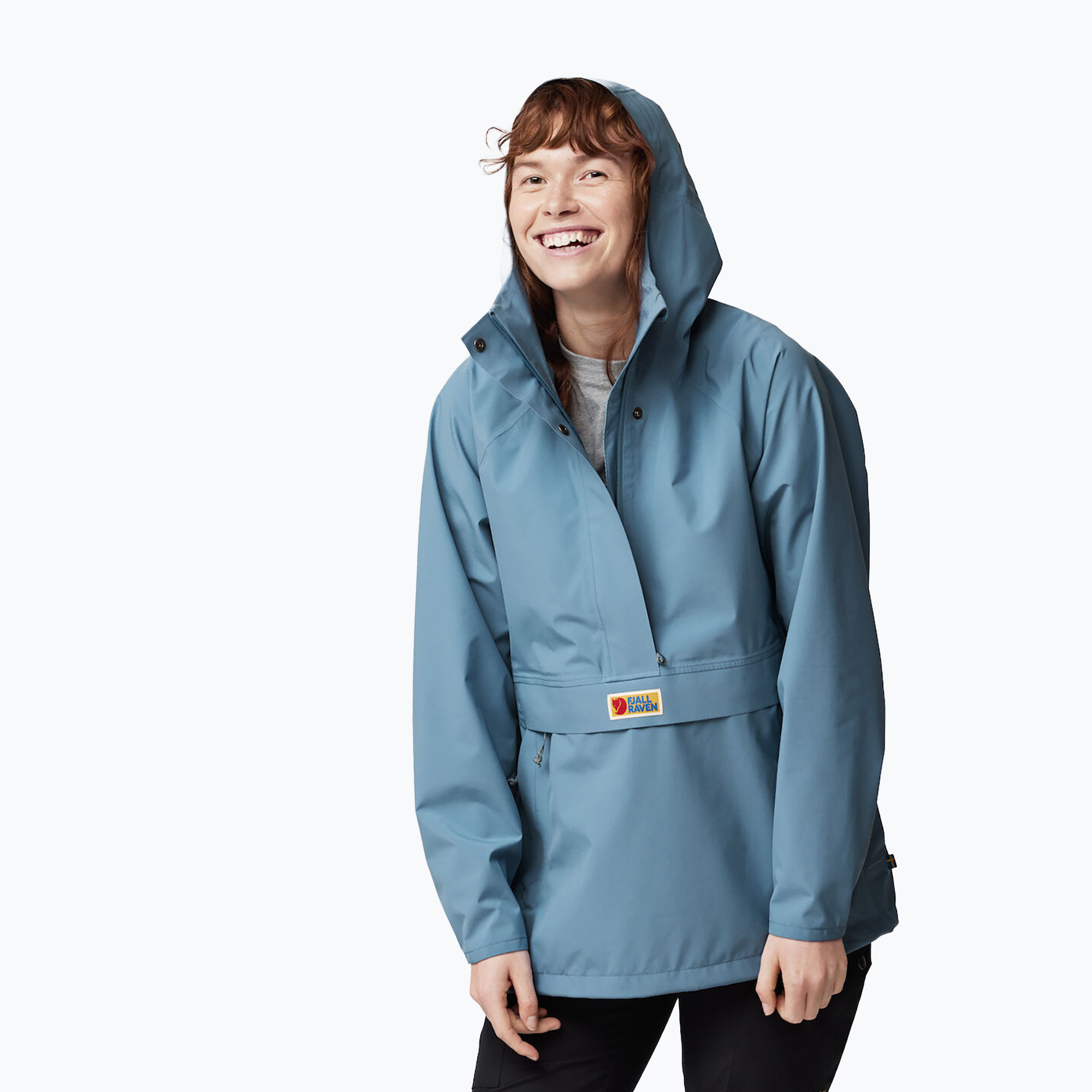 Kurtka przeciwdeszczowa damska Fjällräven Vardag Hydratic Anorak dawn blue | WYSYŁKA W 24H | 30 DNI NA ZWROT