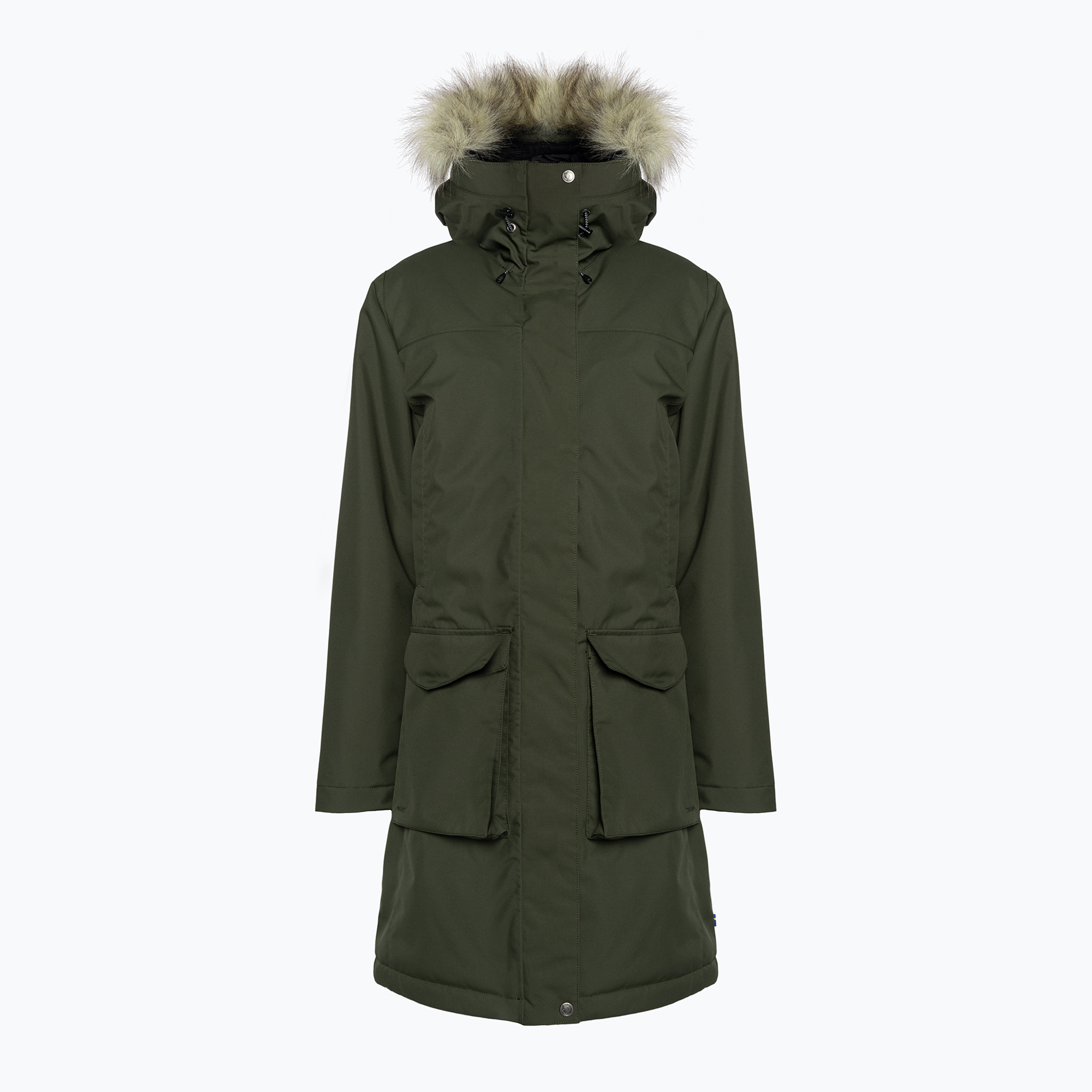 Płaszcz zimowy damski Fjällräven Nuuk Lite Parka 662 deep forest | WYSYŁKA W 24H | 30 DNI NA ZWROT