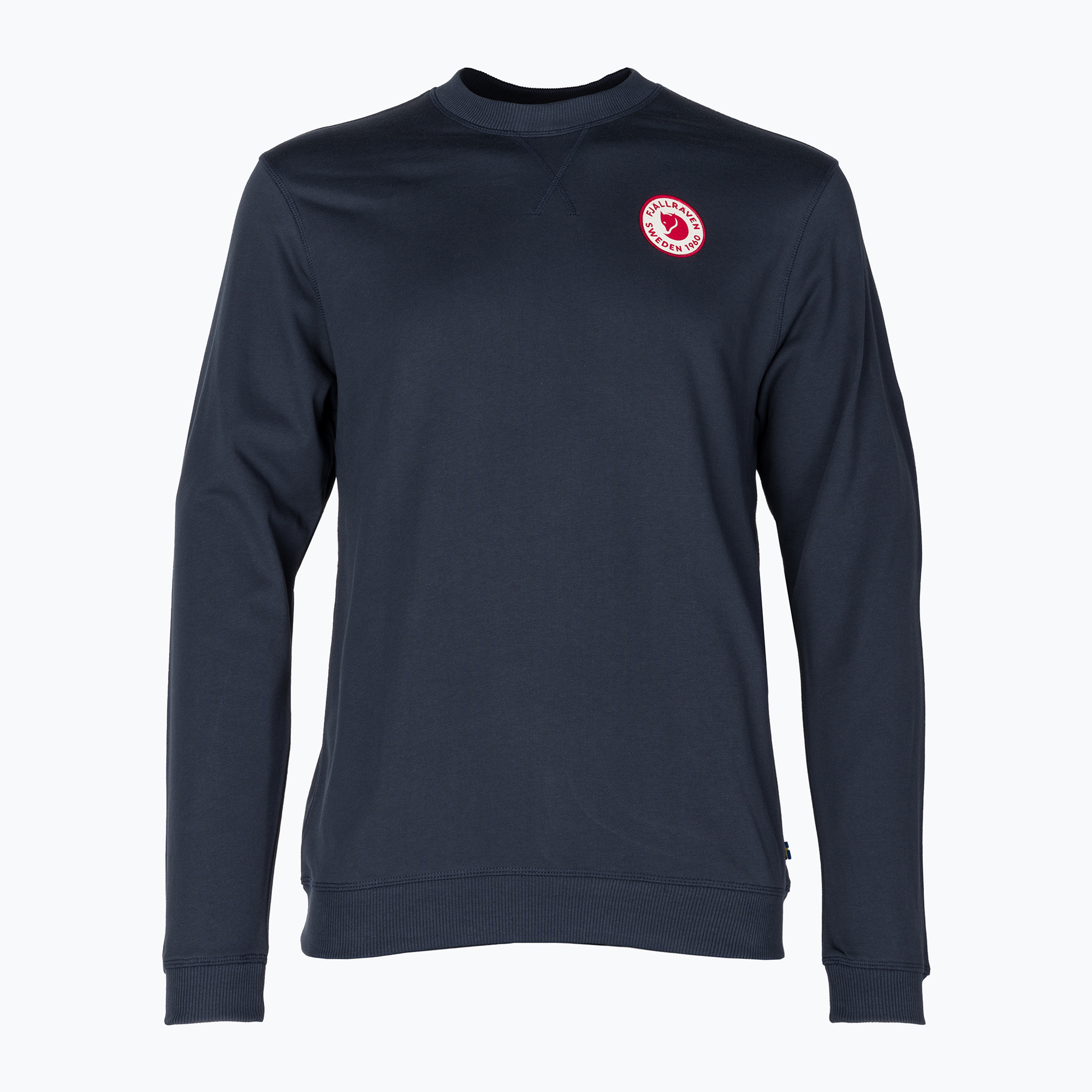 Фото - Трекінговий одяг FjallRaven Bluza męska Fjällräven 1960 Logo Badge Sweater dark navy | WYSYŁKA W 24H | 30 DNI NA ZWROT 