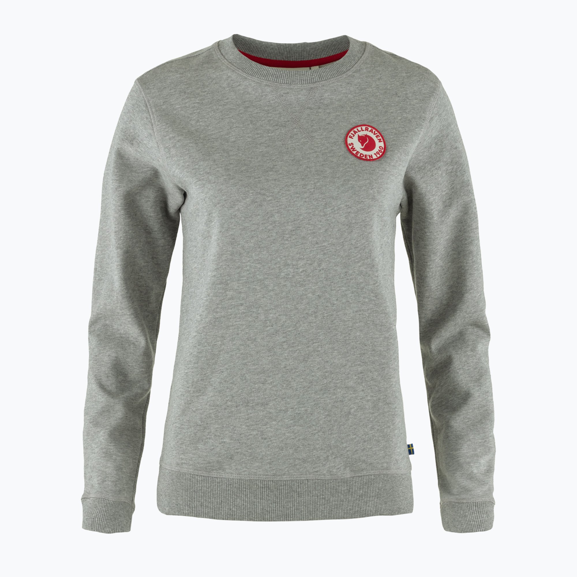 Bluza damska Fjällräven 1960 Logo Badge Sweater grey/melange | WYSYŁKA W 24H | 30 DNI NA ZWROT