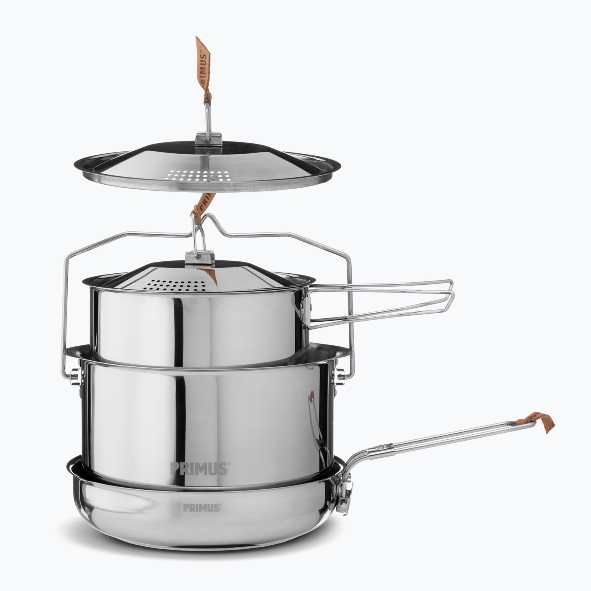 Zestaw garnków Primus CampFire Cookset 1,8 l + 3 l + patelnia 