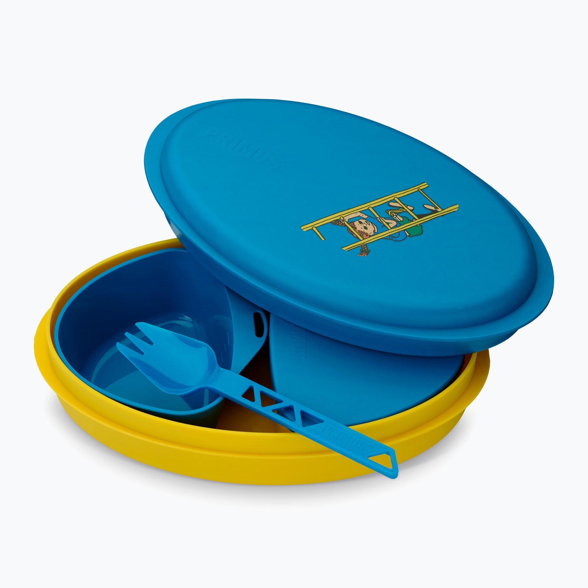 Zestaw naczyń turystycznych Primus Meal Set Pippi blue 