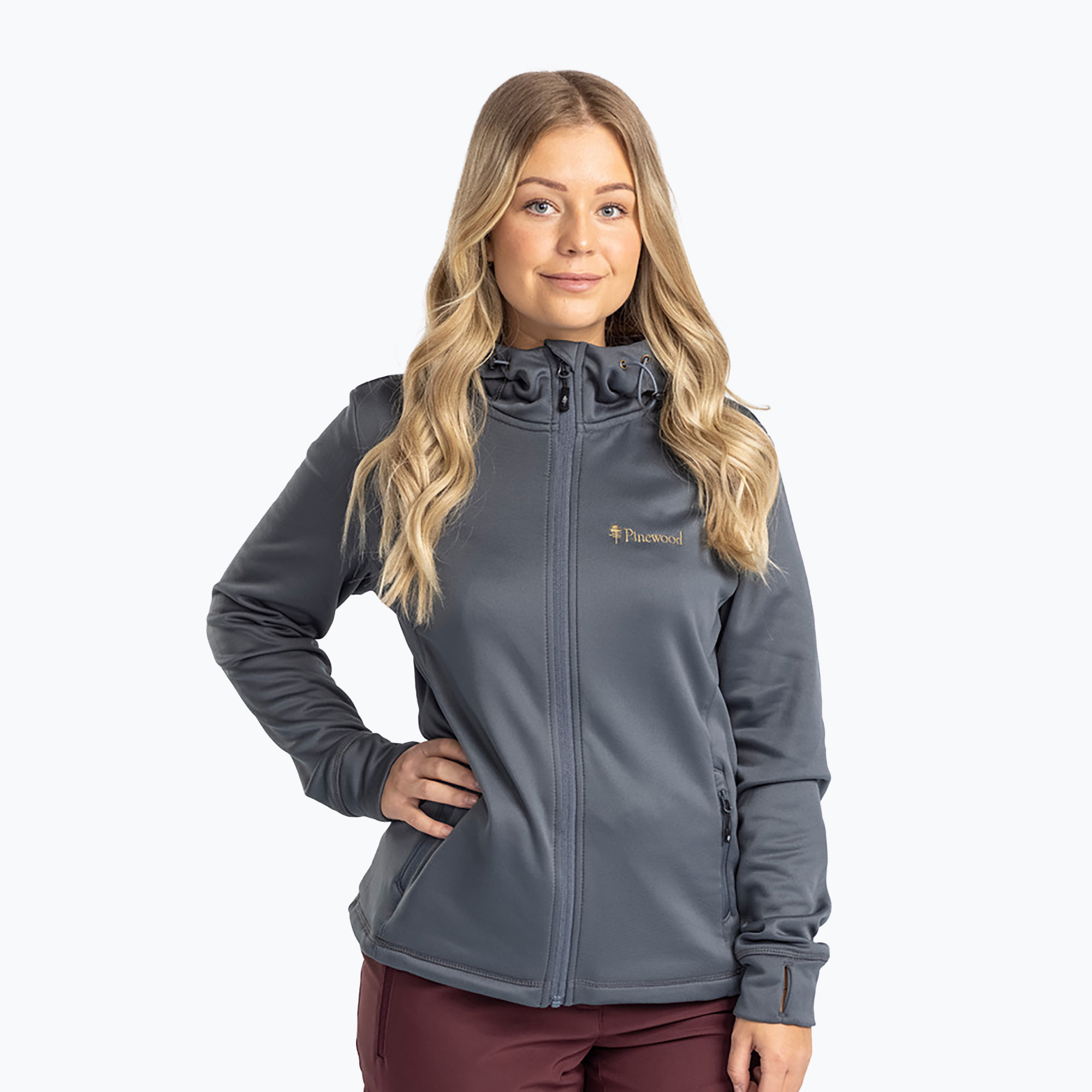 Bluza damska Pinewood Finnveden Hoodie d.storm blue | WYSYŁKA W 24H | 30 DNI NA ZWROT