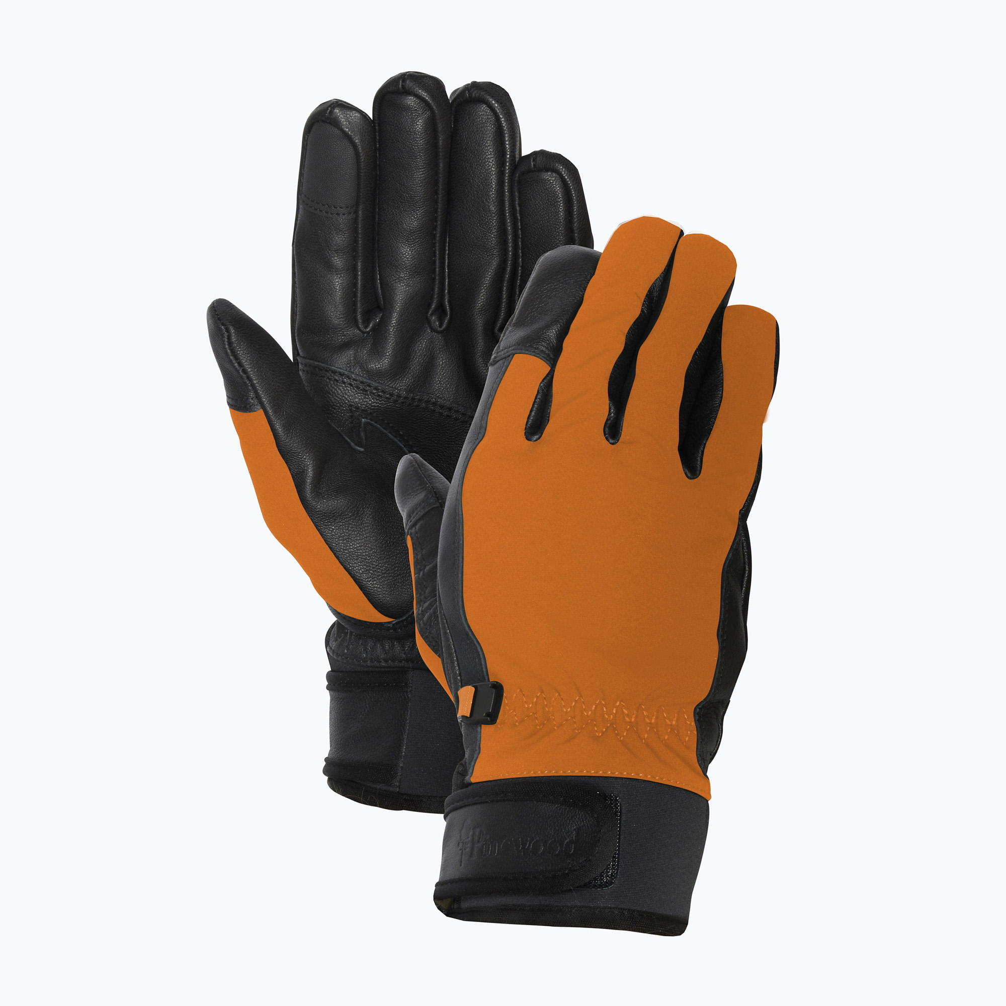 Rękawiczki trekkingowe męskie Pinewood Furudal Hunters Glove orange / black | WYSYŁKA W 24H | 30 DNI NA ZWROT