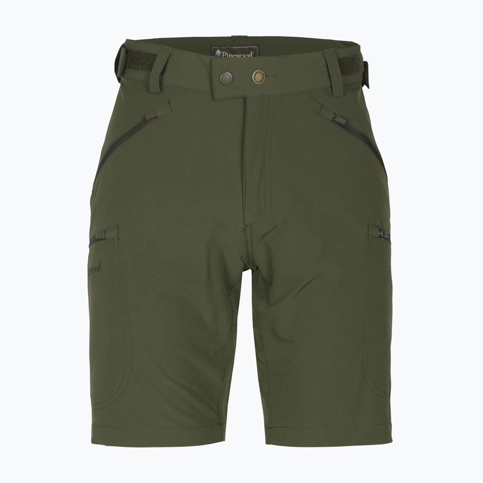 Spodenki trekkingowe męskie Pinewood Abisko Light Stretch moss green | WYSYŁKA W 24H | 30 DNI NA ZWROT