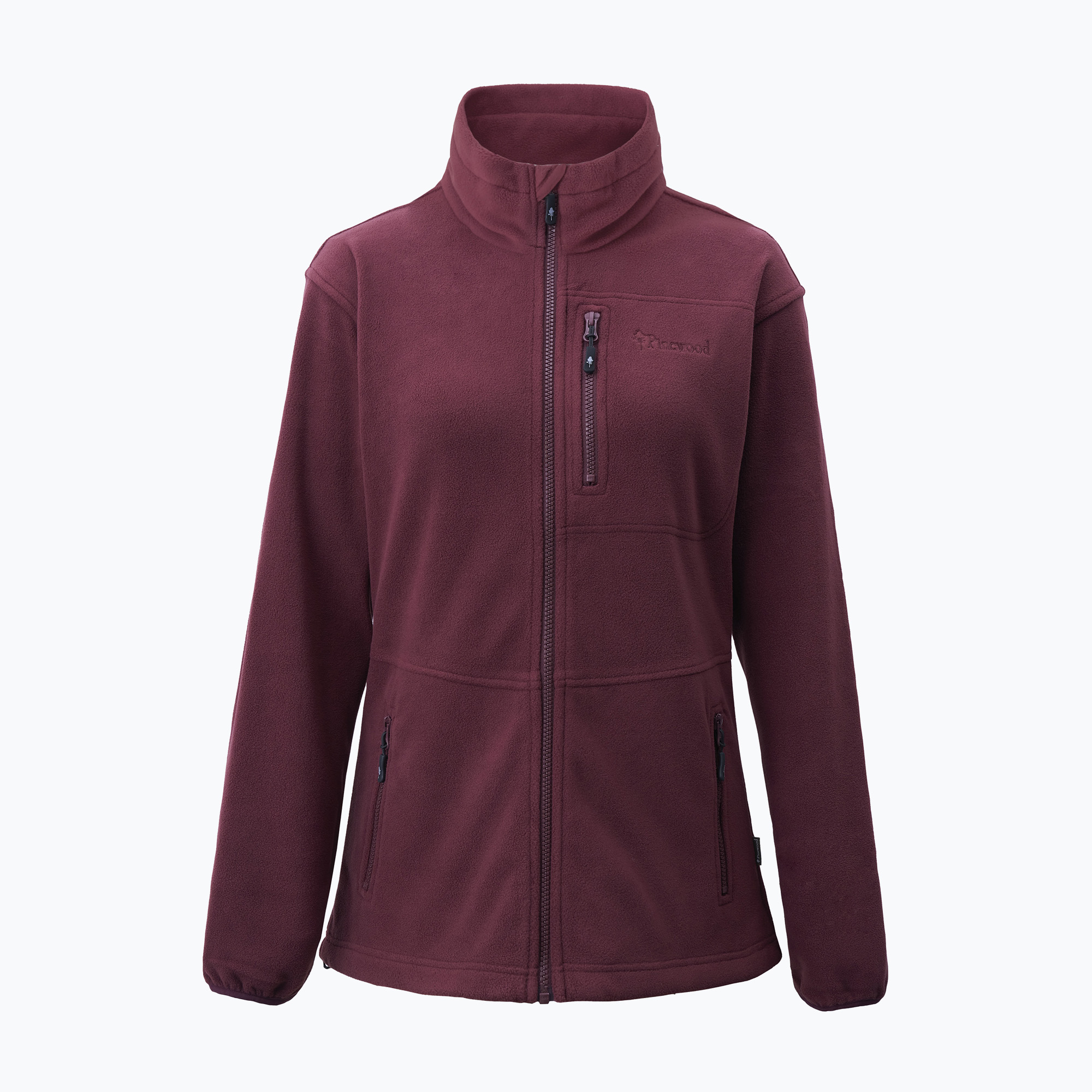 Bluza trekkingowa damska Pinewood Finnveden Fleece earth plum | WYSYŁKA W 24H | 30 DNI NA ZWROT