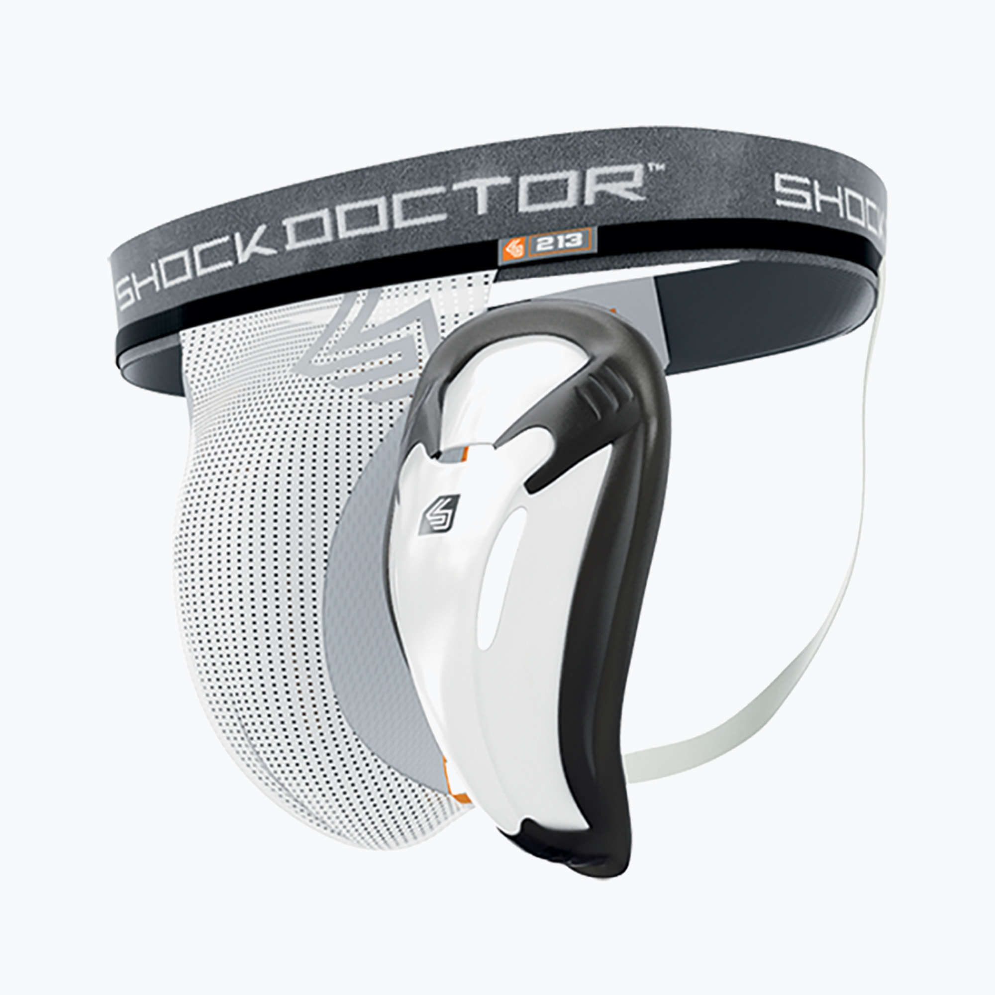 Фото - Захист для єдиноборств Shock Doctor Suspensor męski  Supporter BioFlex Cup biały | WYSYŁKA W 24H | 