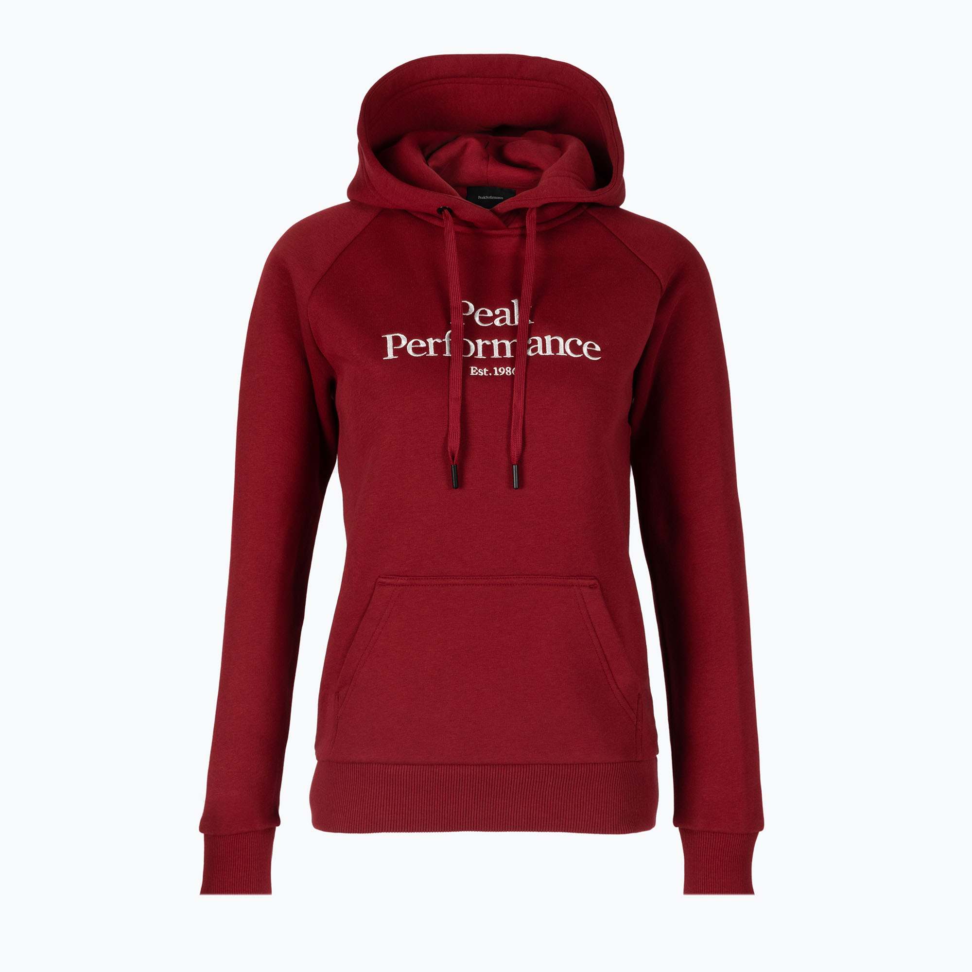 Bluza trekkingowa damska Peak Performance Original Hood rogue red | WYSYŁKA W 24H | 30 DNI NA ZWROT