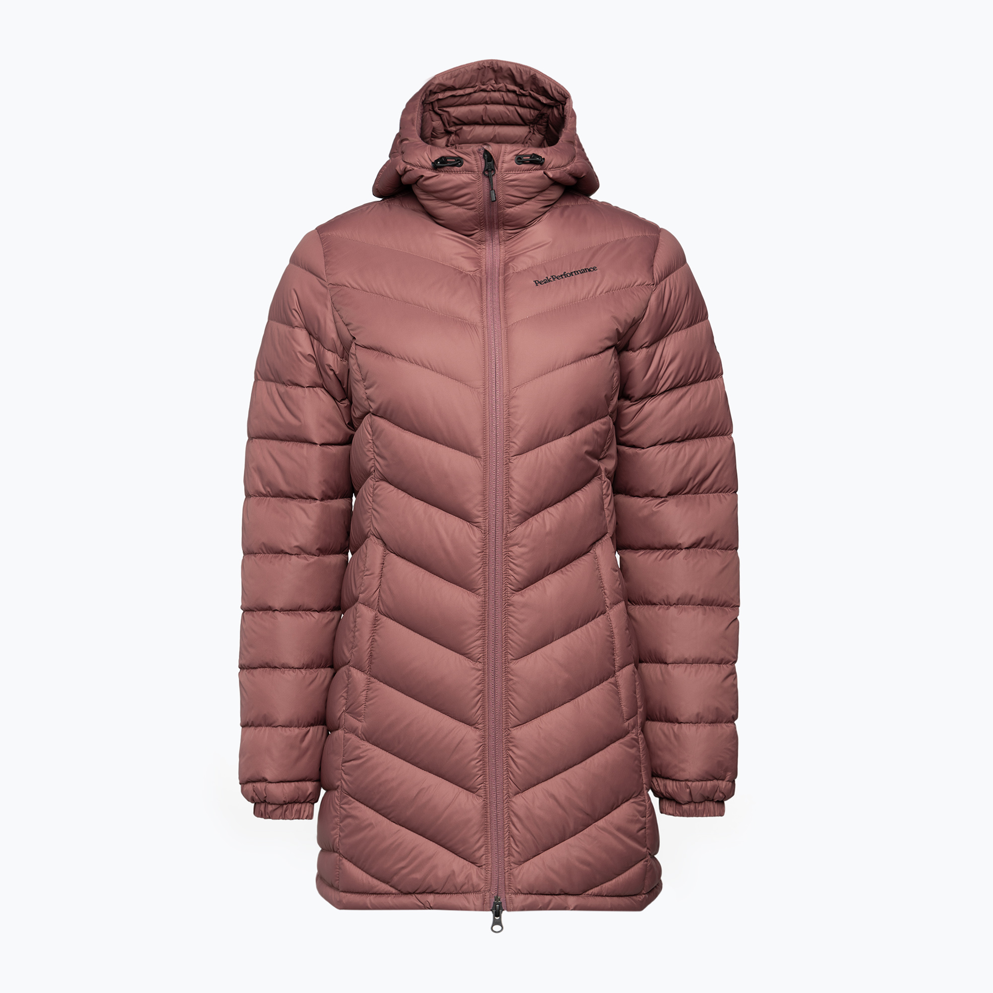 Kurtka puchowa damska Peak Performance Frost Down Parka rose brown | WYSYŁKA W 24H | 30 DNI NA ZWROT
