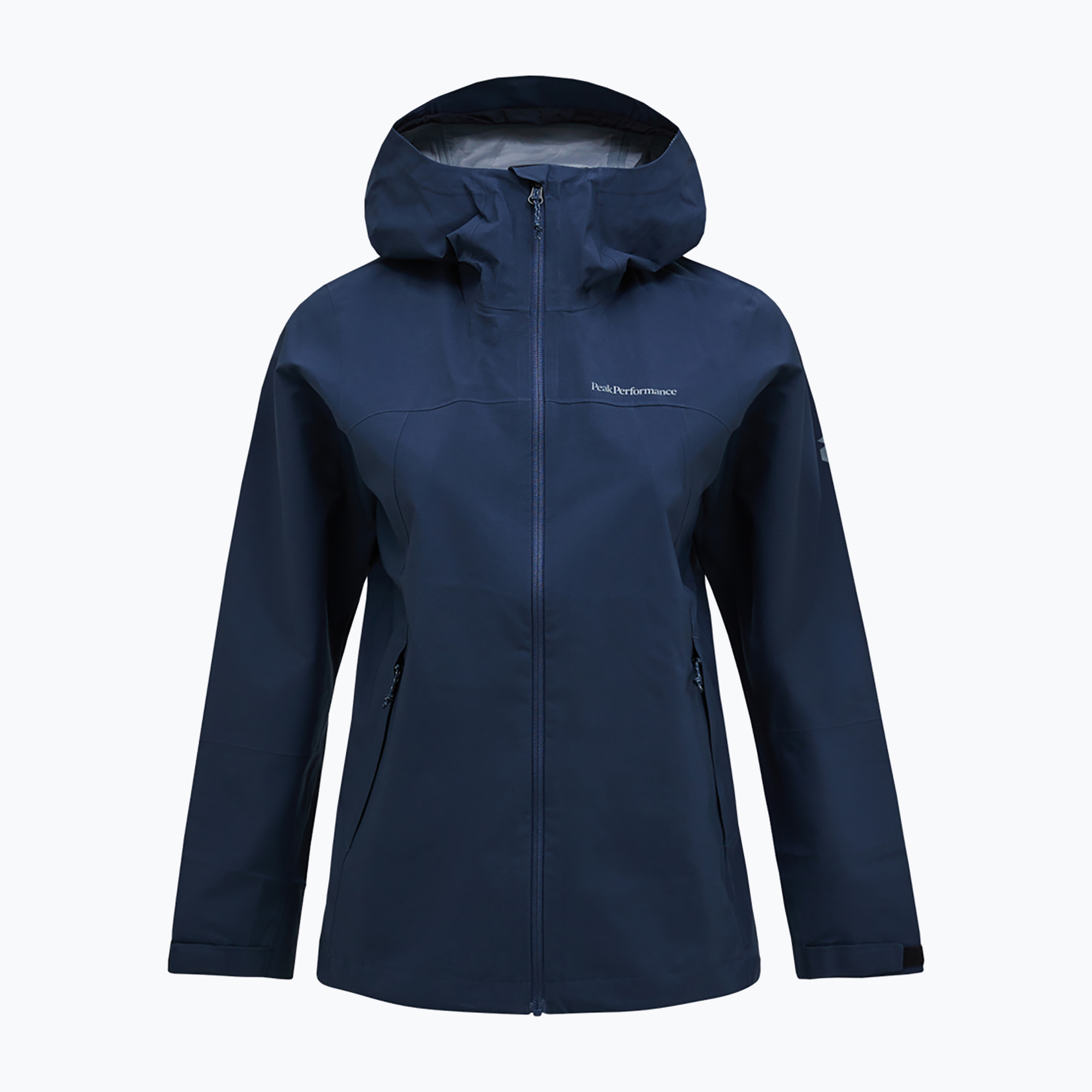 Kurtka przeciwdeszczowa damska Peak Performance Trail Hipe Shell Jacket blue shadow 