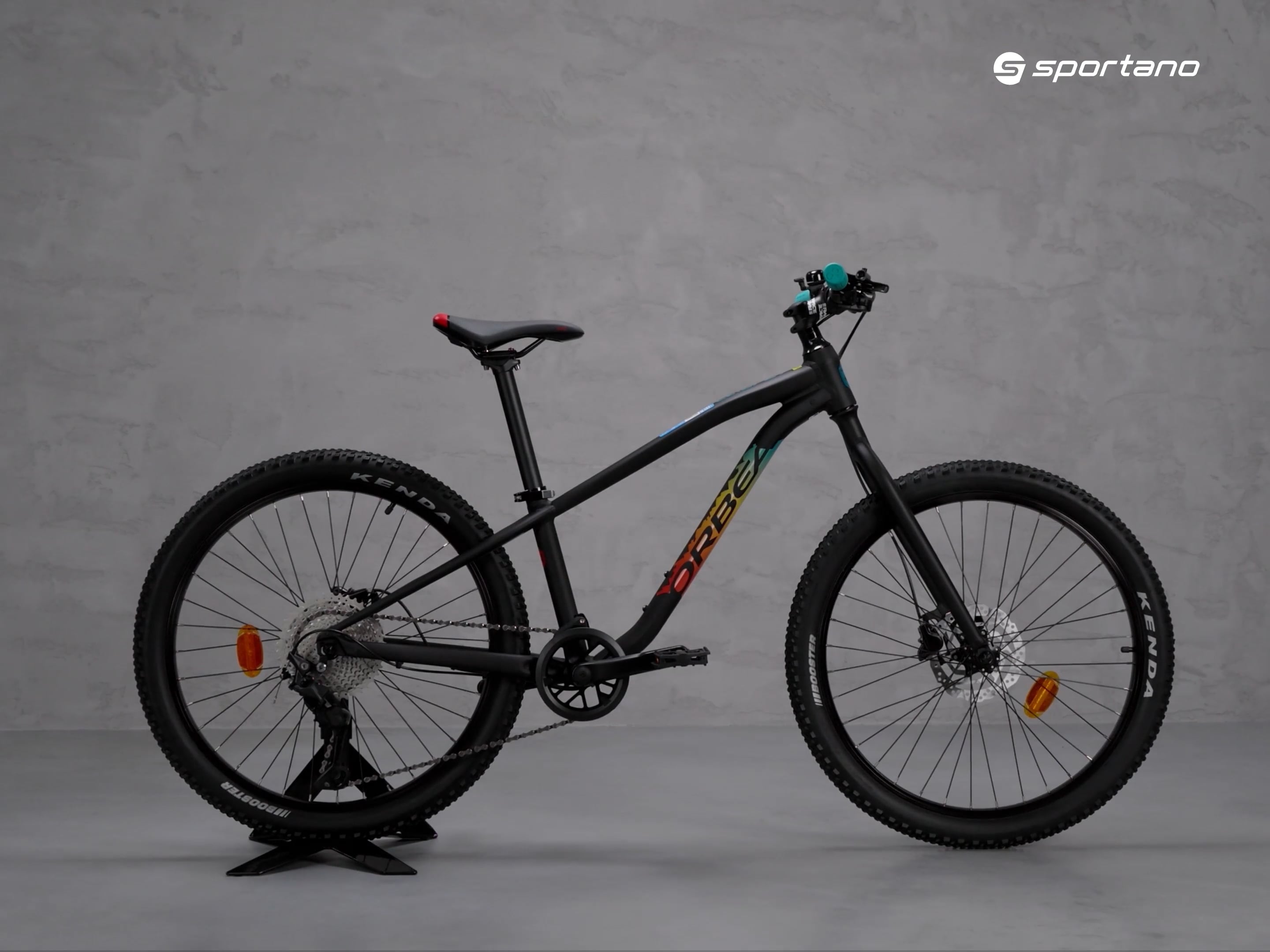 Rower dziecięcy Orbea Laufey 24 H30 2022 black/rainbow