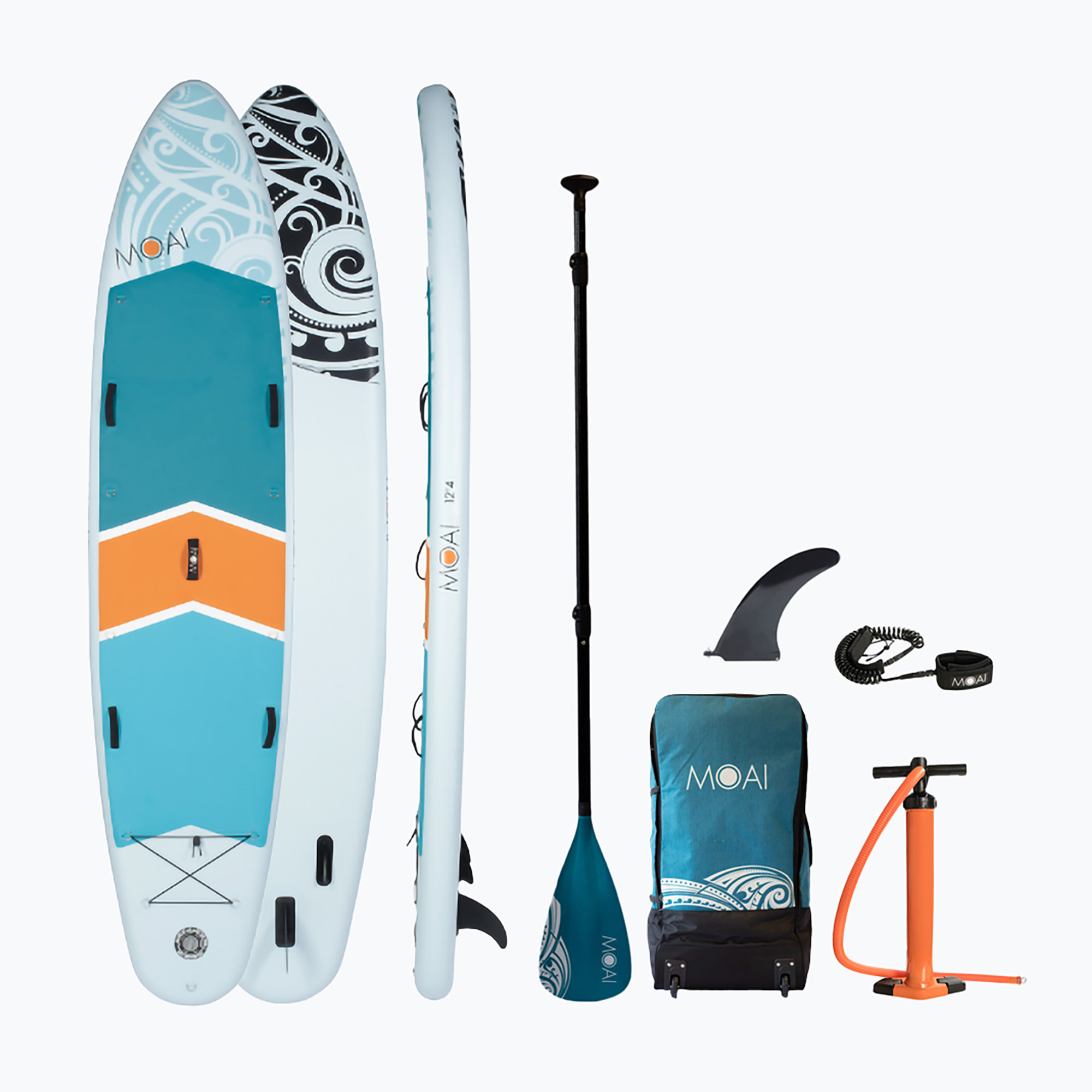 Deska SUP MOAI Multiperson 12'4