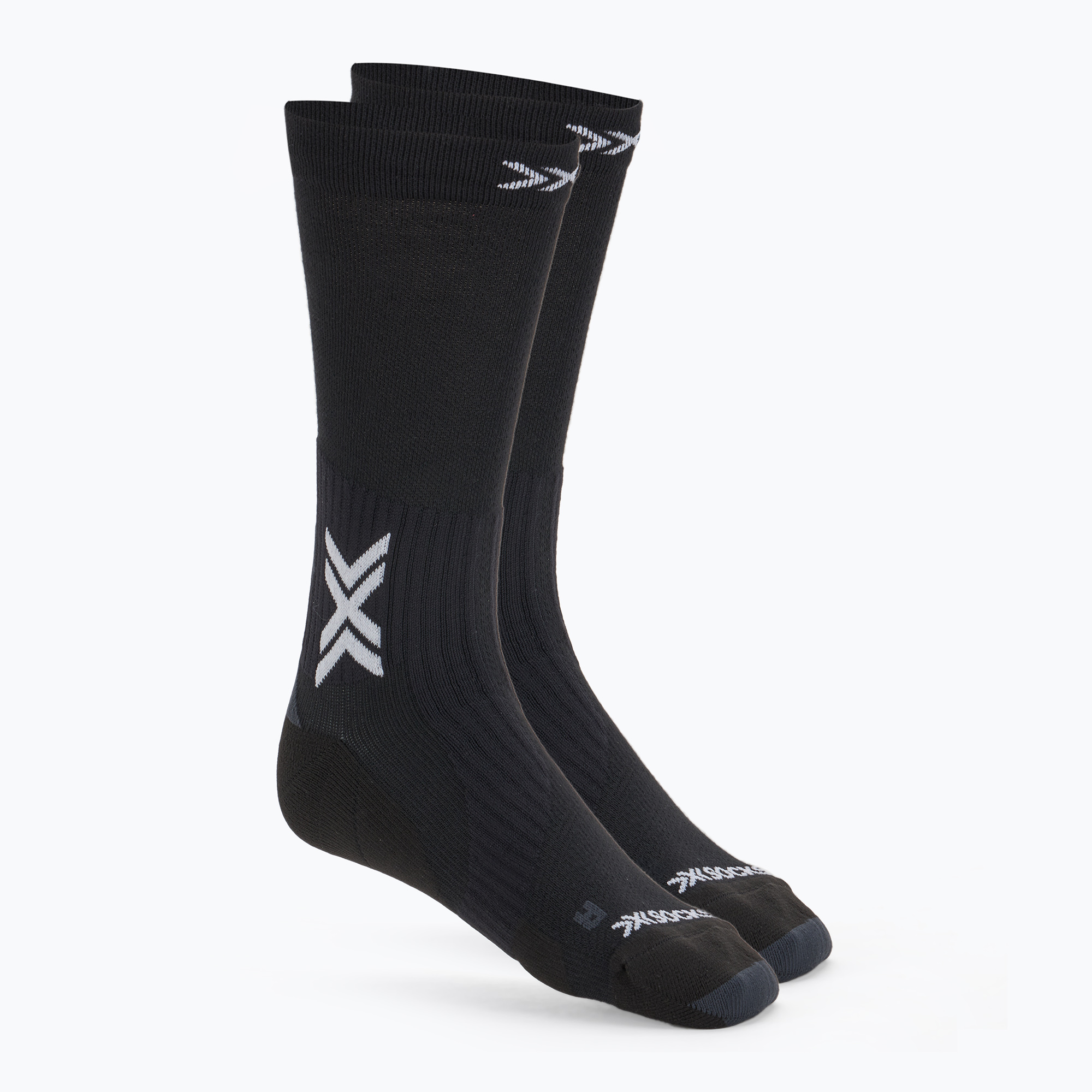 Skarpety X-Socks Run Perform Warm Crew x black/light grey | WYSYŁKA W 24H | 30 DNI NA ZWROT