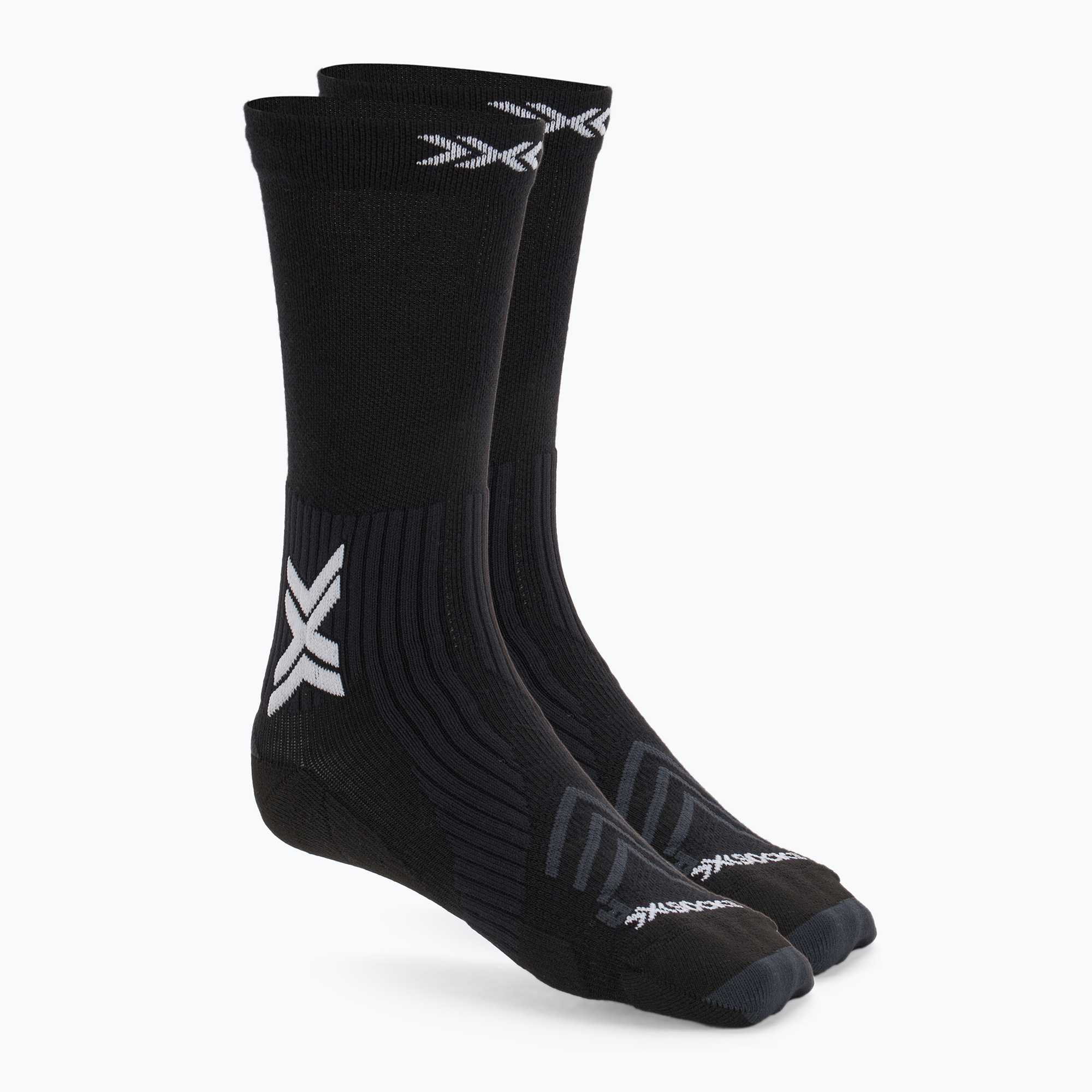 Skarpety X-Socks Run Expert Silk Merino Crew x black/light gray | WYSYŁKA W 24H | 30 DNI NA ZWROT