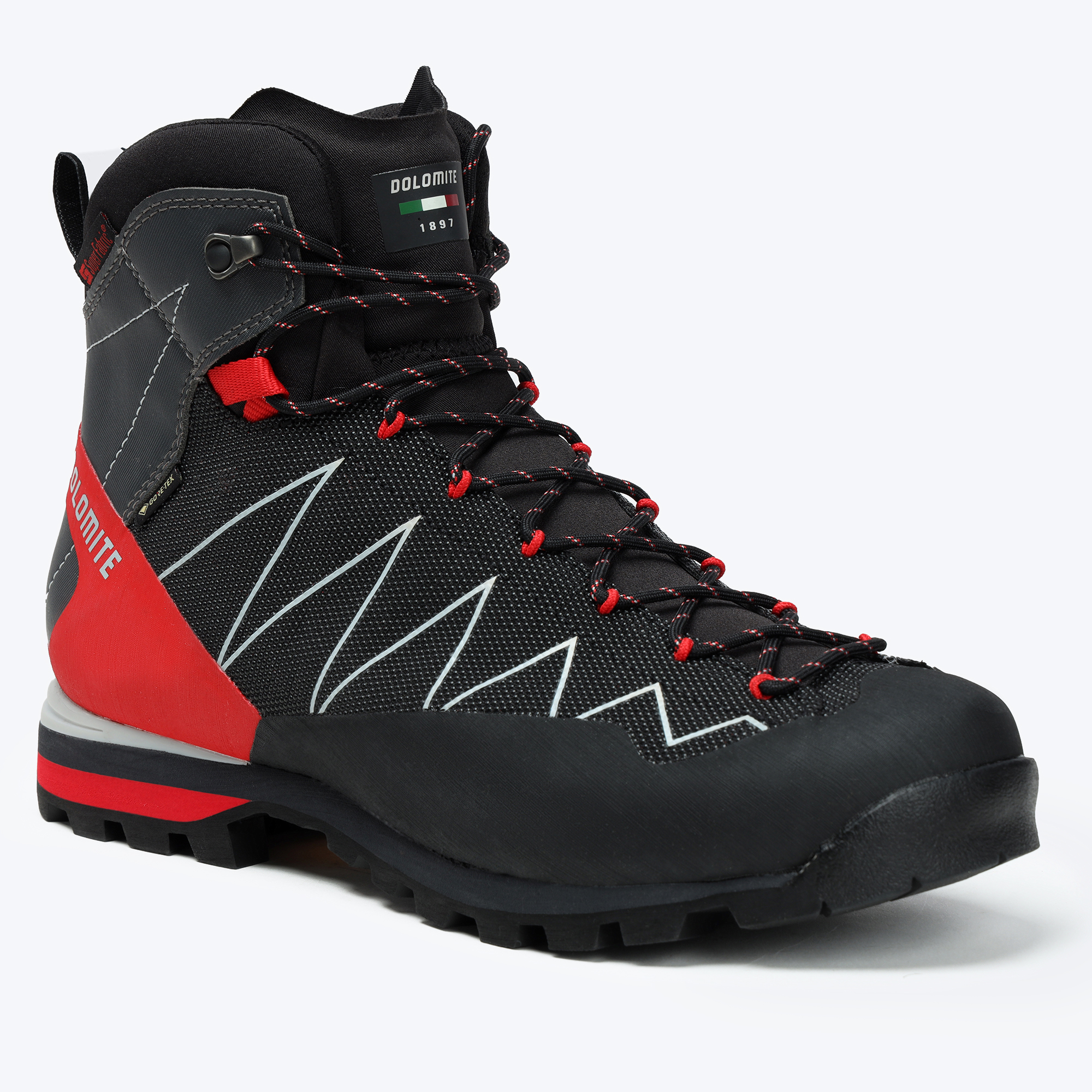 Buty podejściowe męskie Dolomite Crodarossa Pro GTX 2.0 black/fiery red | WYSYŁKA W 24H | 30 DNI NA ZWROT