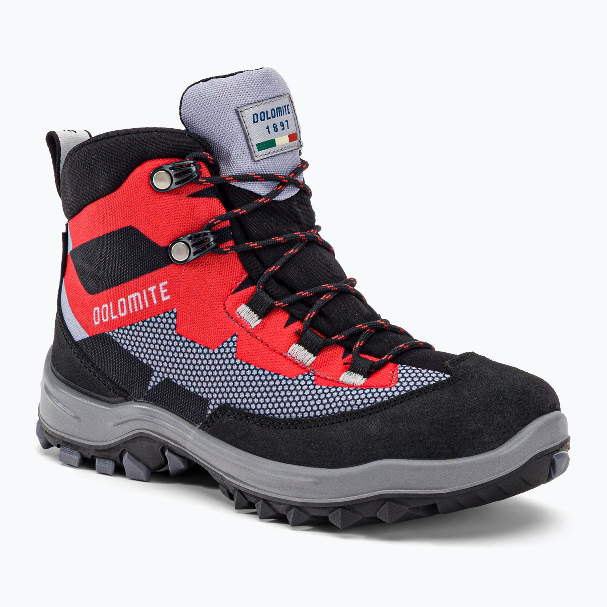 Zdjęcia - Buty trekkingowe Dolomite  dziecięce  Steinbock WT GTX pewter grey/fiery red 