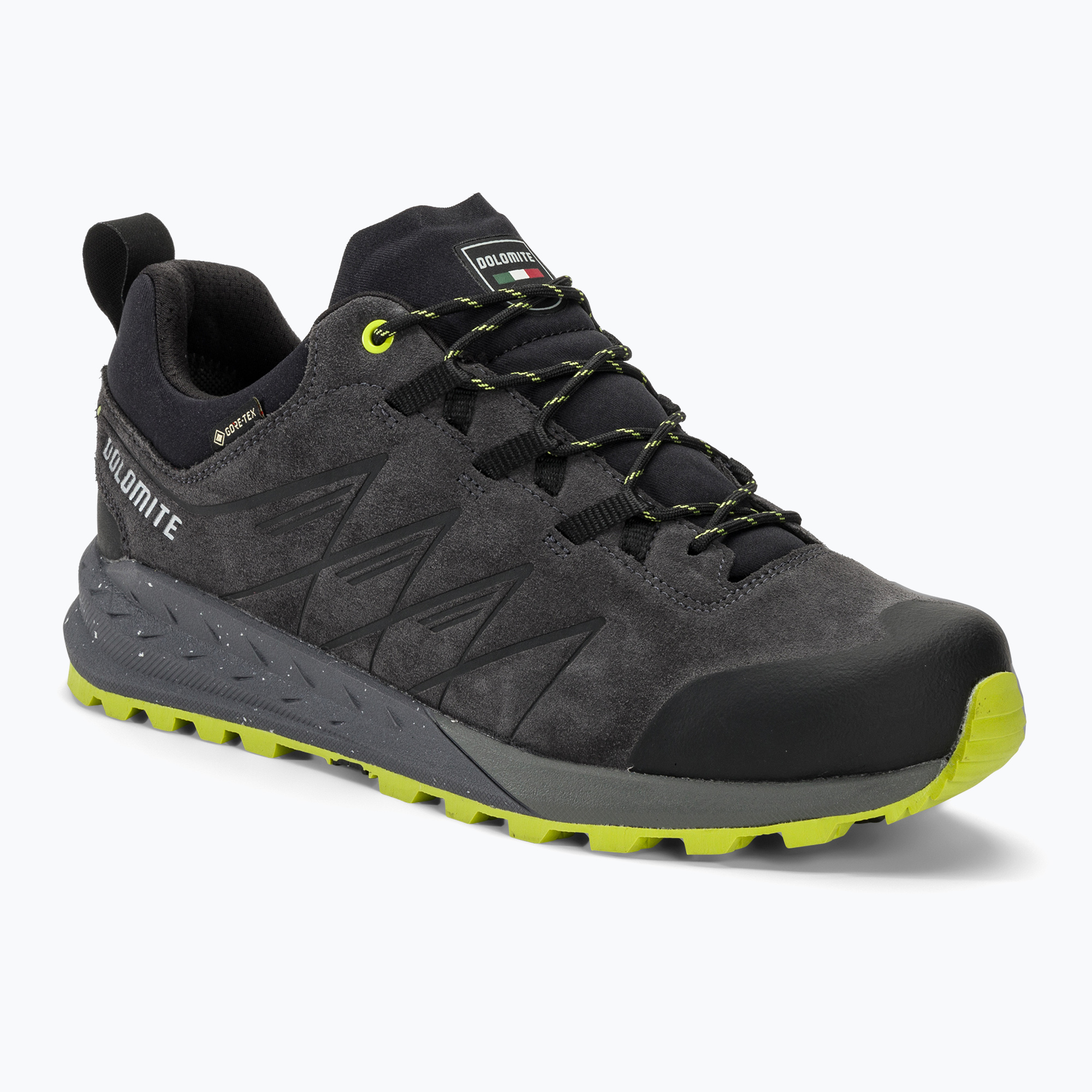 Buty trekkingowe męskie Dolomite Croda Nera GTX grey/lime green | WYSYŁKA W 24H | 30 DNI NA ZWROT