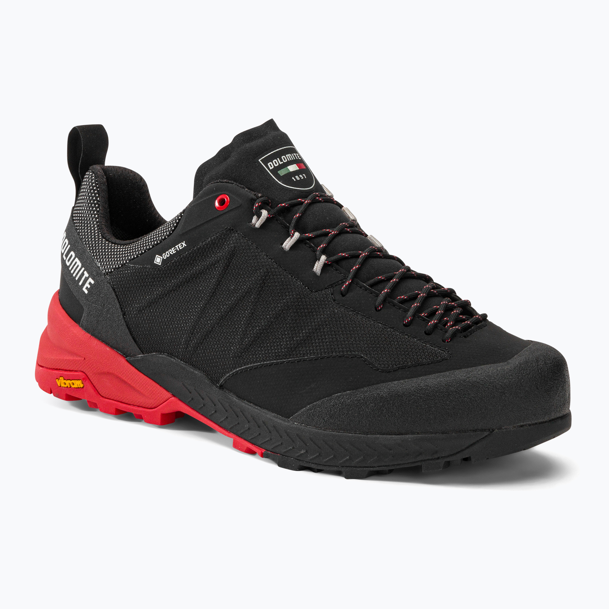 Фото - Трекінгове взуття Dolomite Buty podejściowe męskie  Crodarossa Tech GTX black/fiery red | WYS 