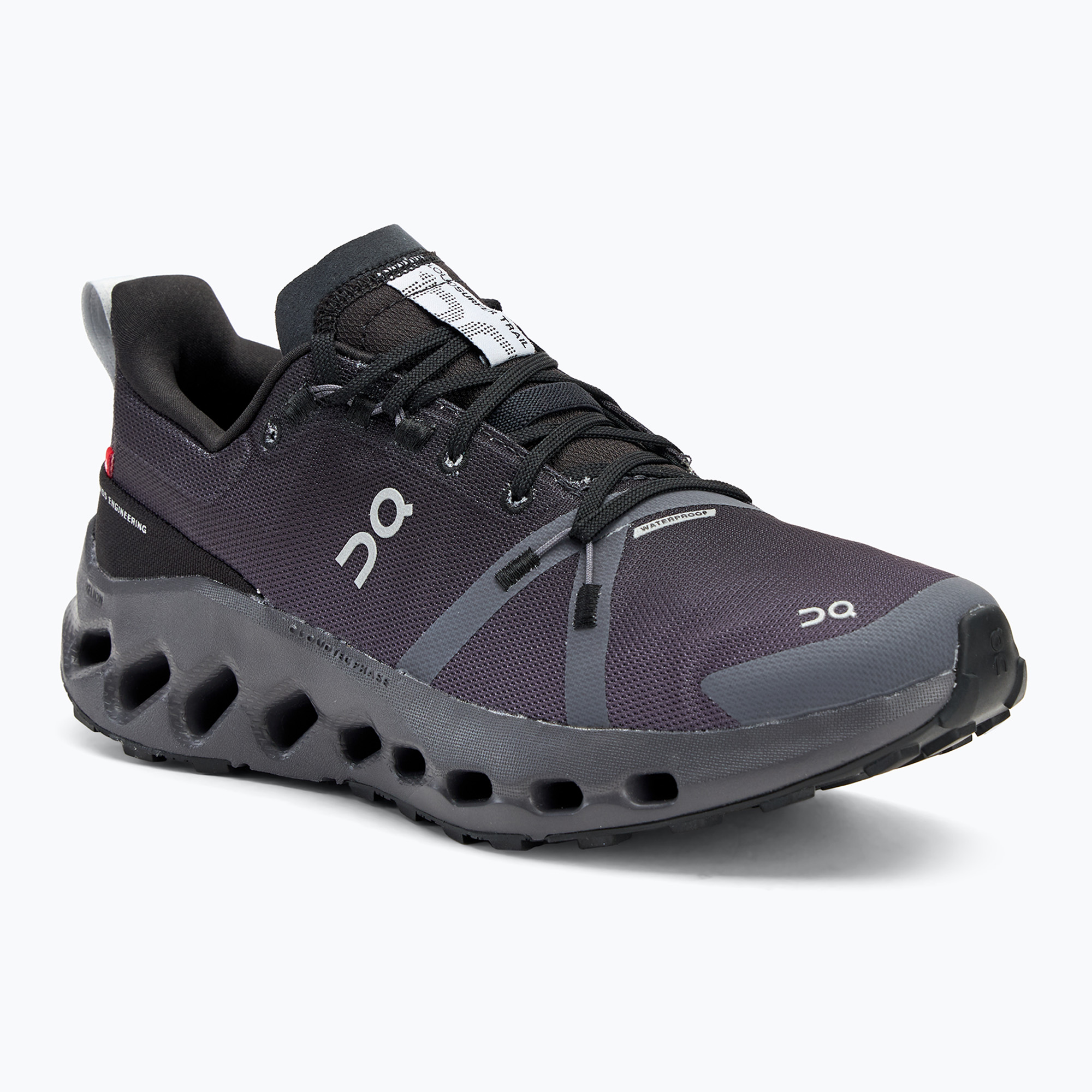 Buty do biegania damskie On Running Cloudsurfer Trail Waterproof black/eclipse | WYSYŁKA W 24H | 30 DNI NA ZWROT