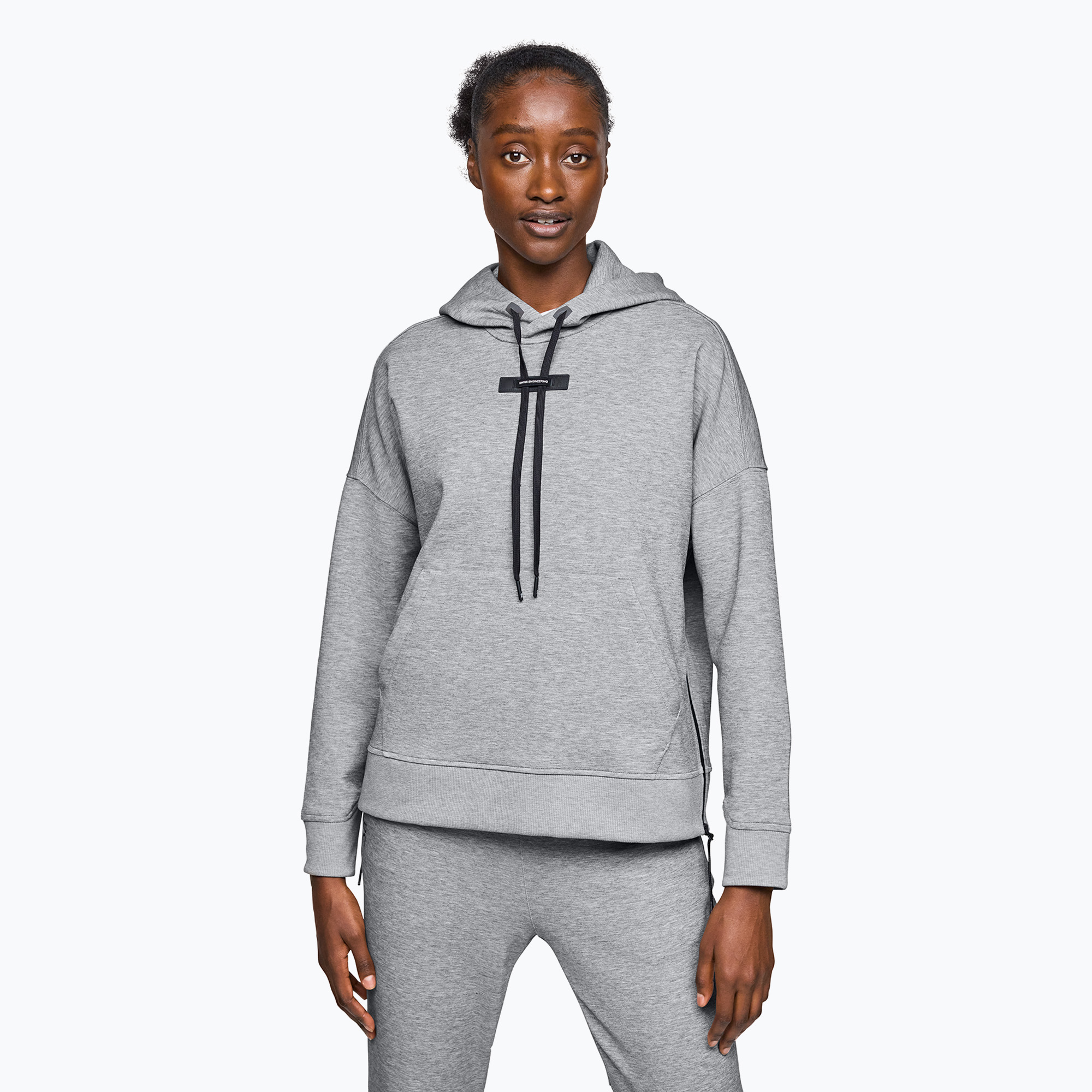 Bluza damska On Running Hoodie grey | WYSYŁKA W 24H | 30 DNI NA ZWROT