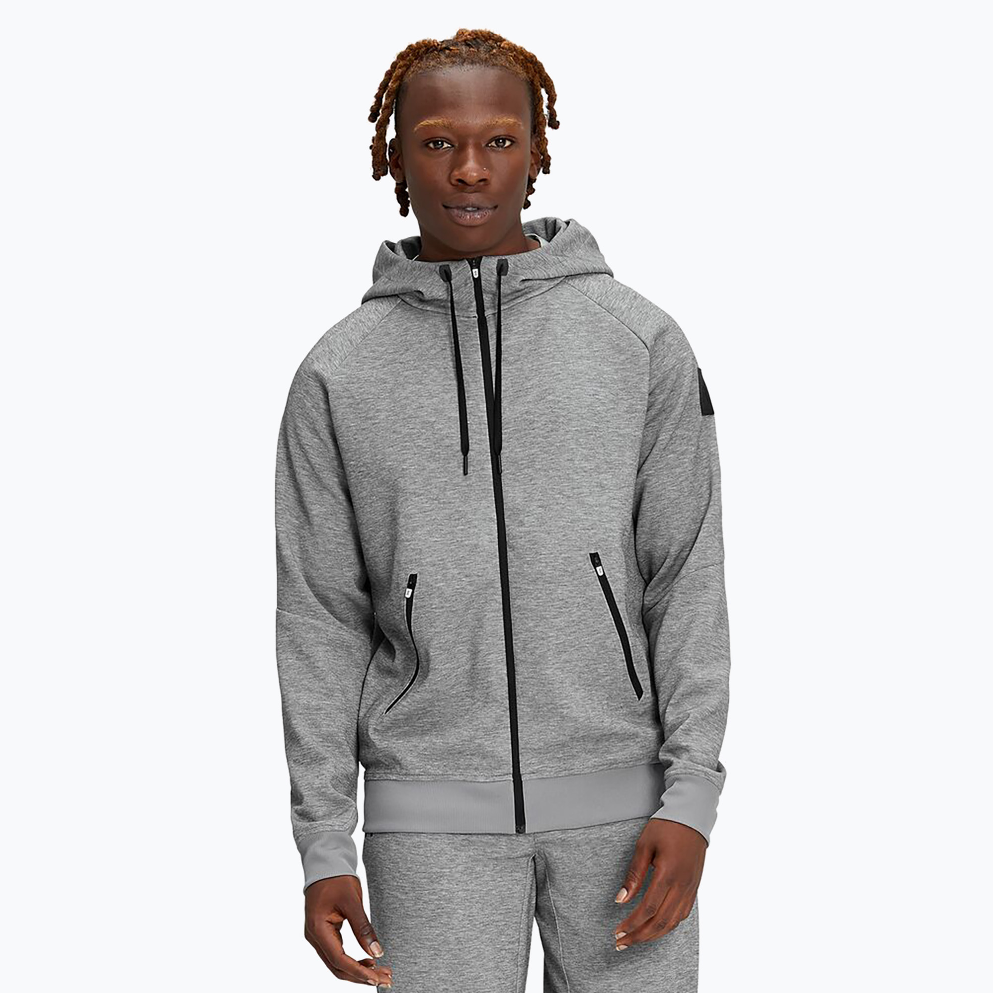 Bluza męska On Running Zipped Hoodie grey | WYSYŁKA W 24H | 30 DNI NA ZWROT