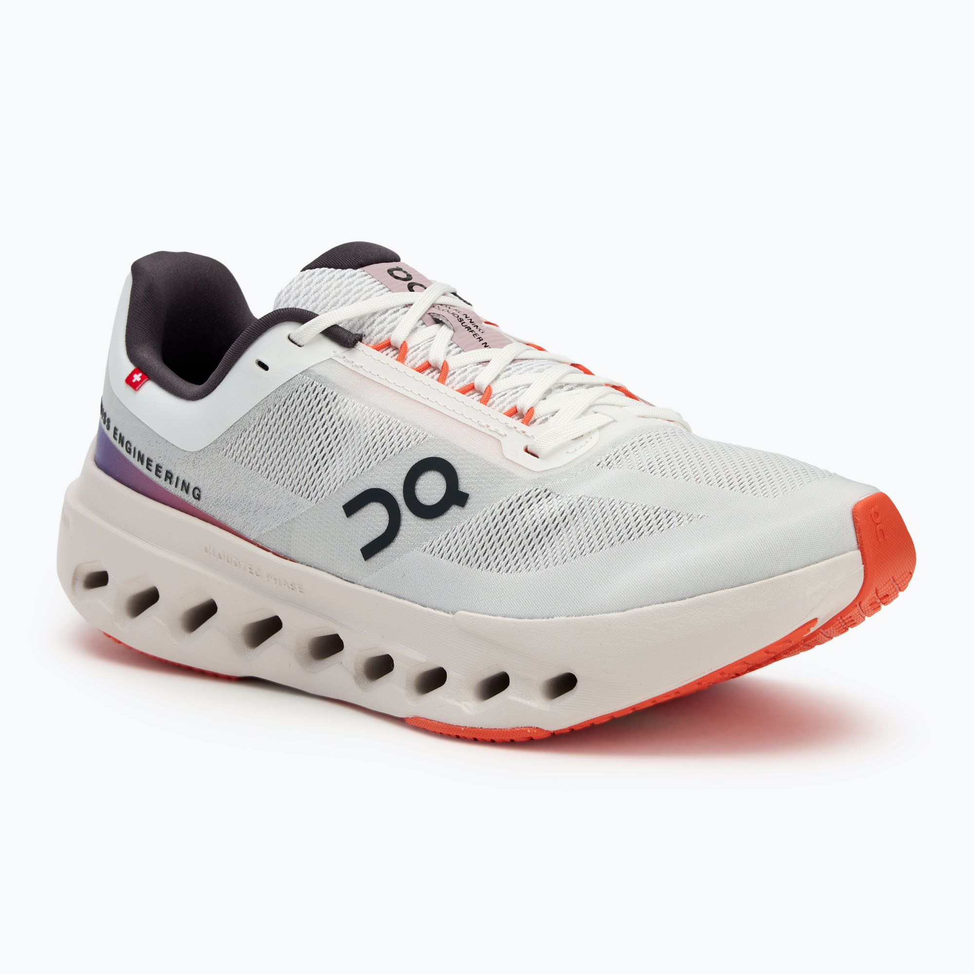 Buty do biegania męskie On Running Cloudsurfer Next white/flame | WYSYŁKA W 24H | 30 DNI NA ZWROT