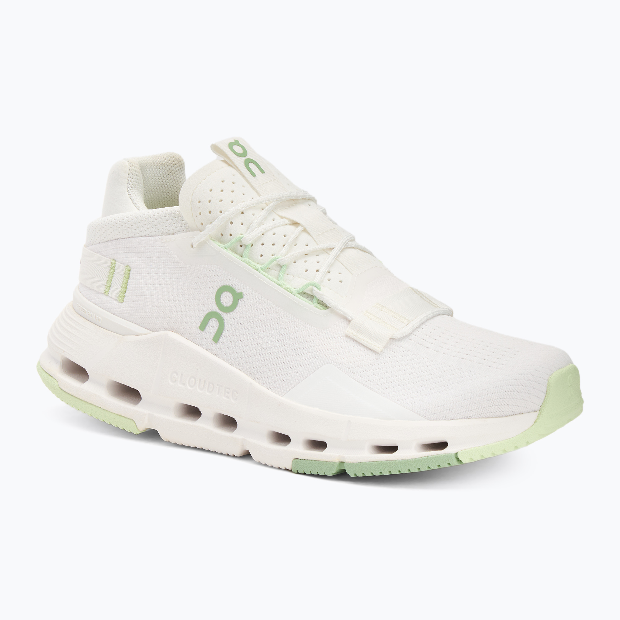 Buty do biegania damskie On Running Cloudnova 2 white/sage | WYSYŁKA W 24H | 30 DNI NA ZWROT