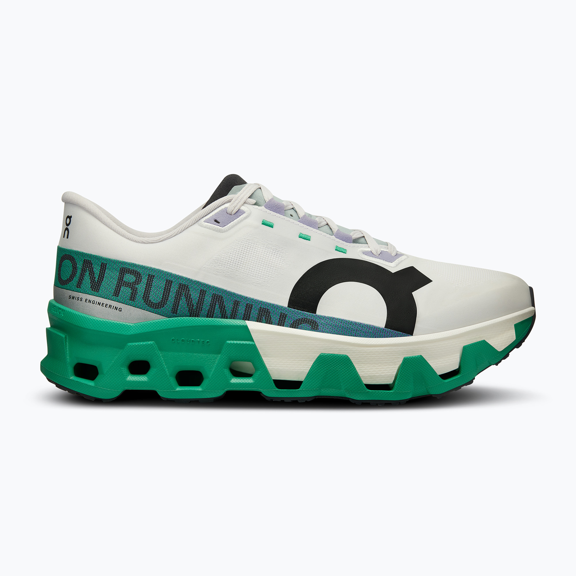 Buty do biegania męskie On Running Cloudmonster Hyper white/mint 