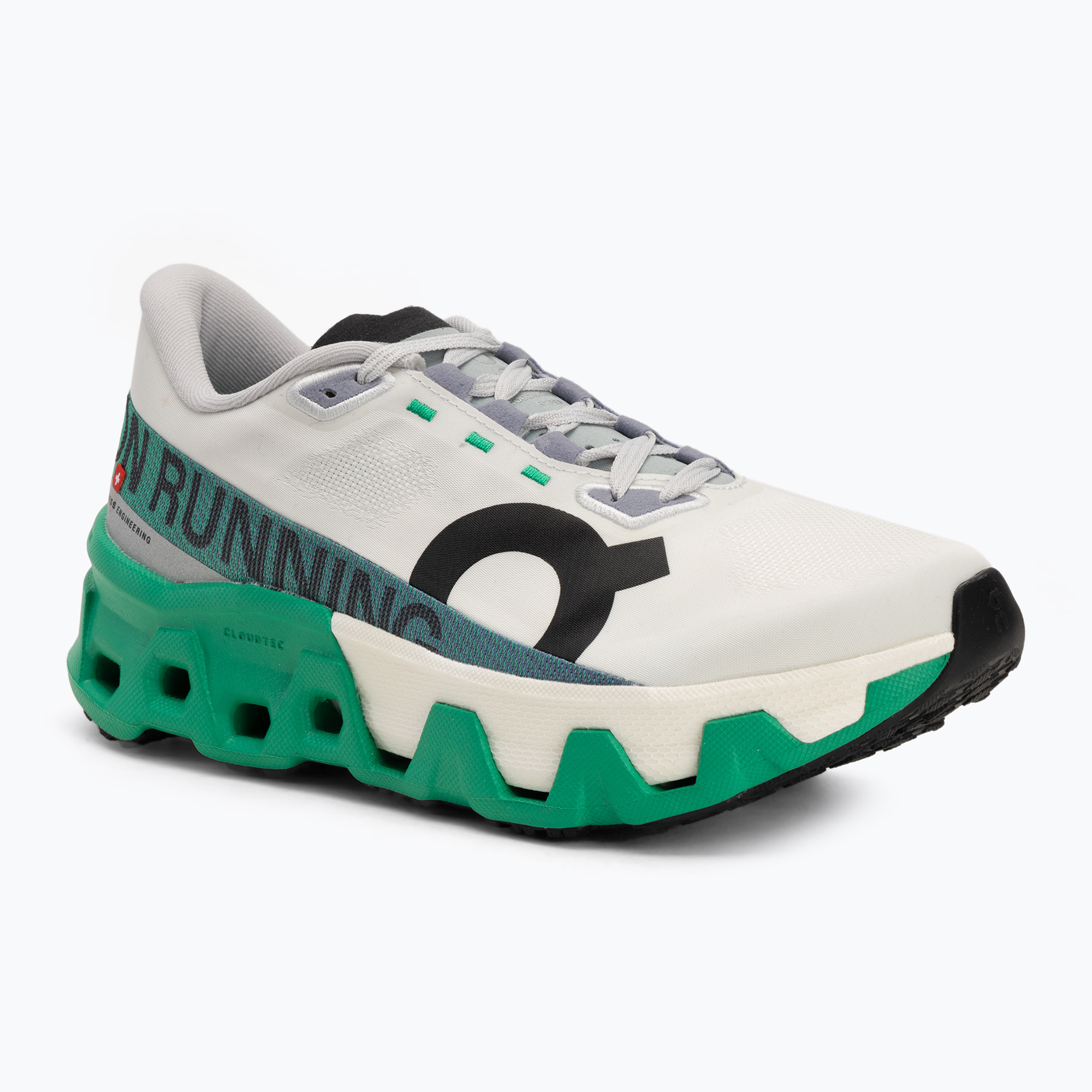Buty do biegania damskie On Running Cloudmonster Hyper white/mint 