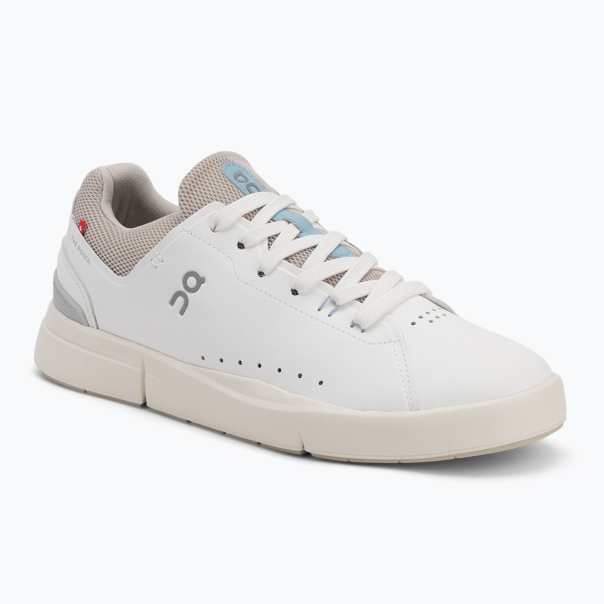 Buty męskie On Running The Roger Advantage white/sand 