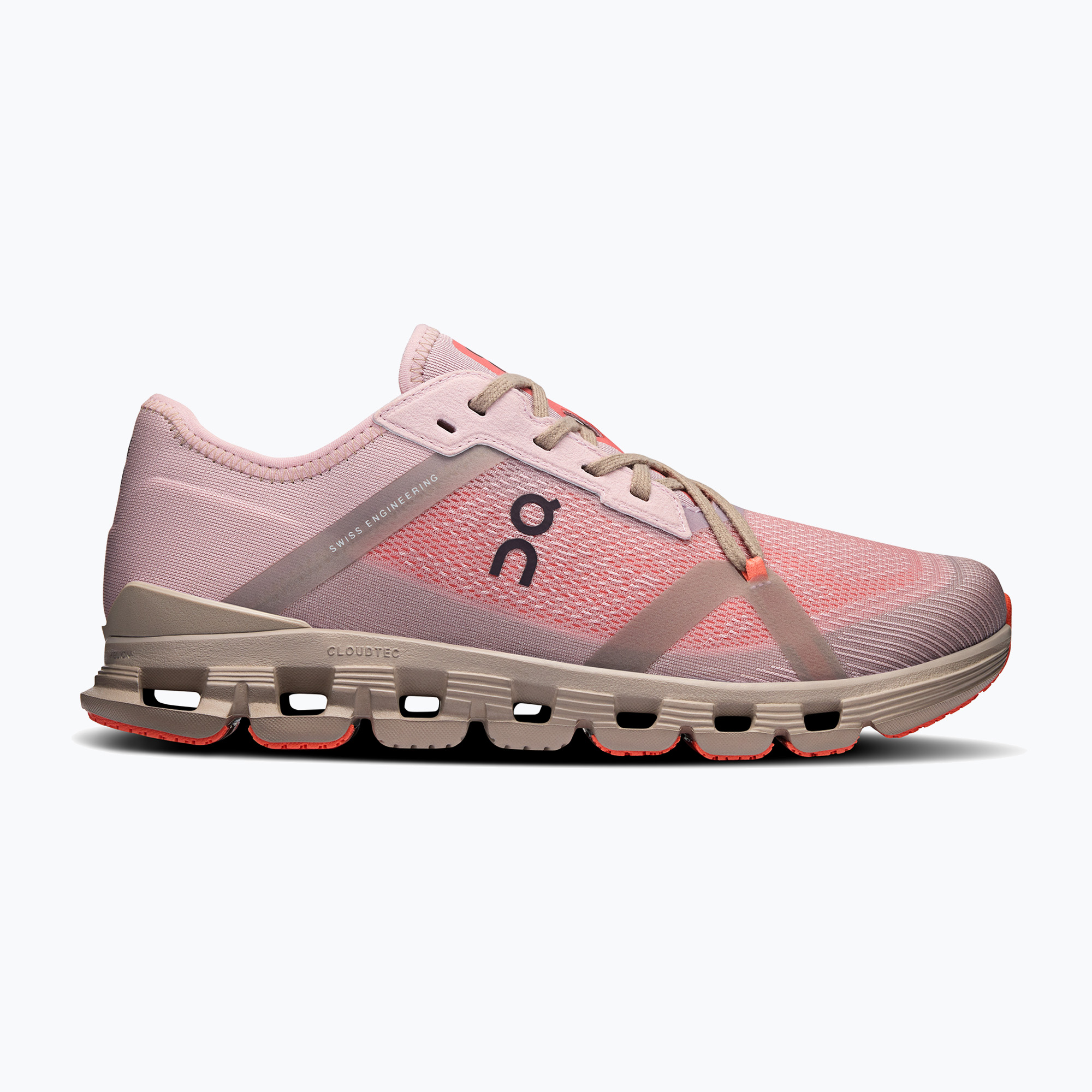 Buty treningowe damskie On Running Cloud X 4 AD mauve/salmon | WYSYŁKA W 24H | 30 DNI NA ZWROT