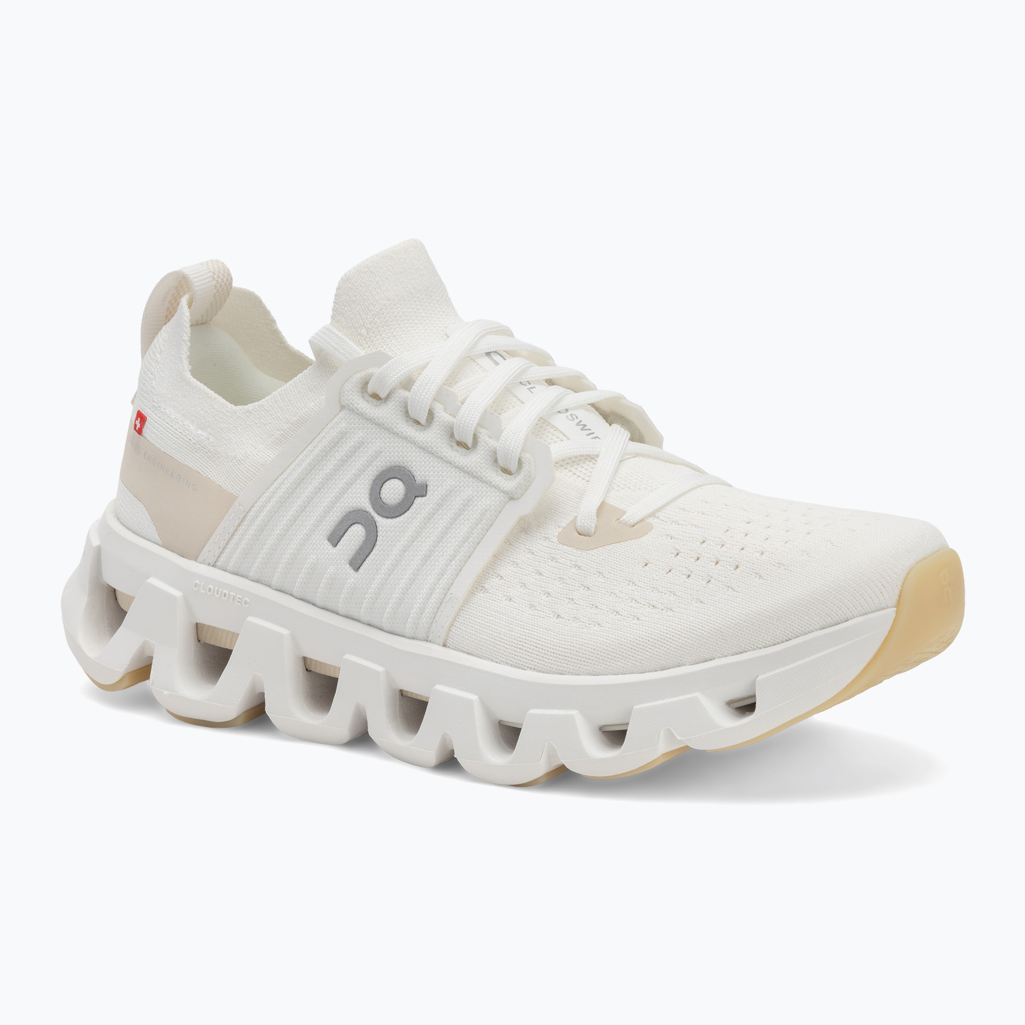 Buty do biegania damskie Buty On Running Cloudswift 4 white/cream 