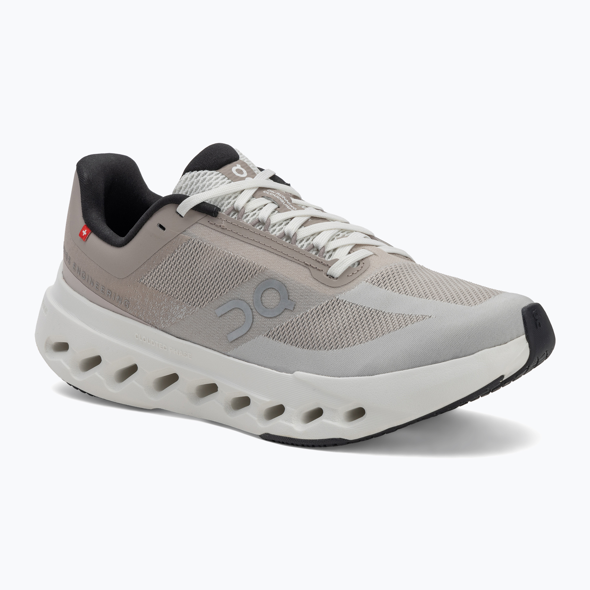Buty do biegania damskie On Running Cloudsurfer Next fog/ivory 