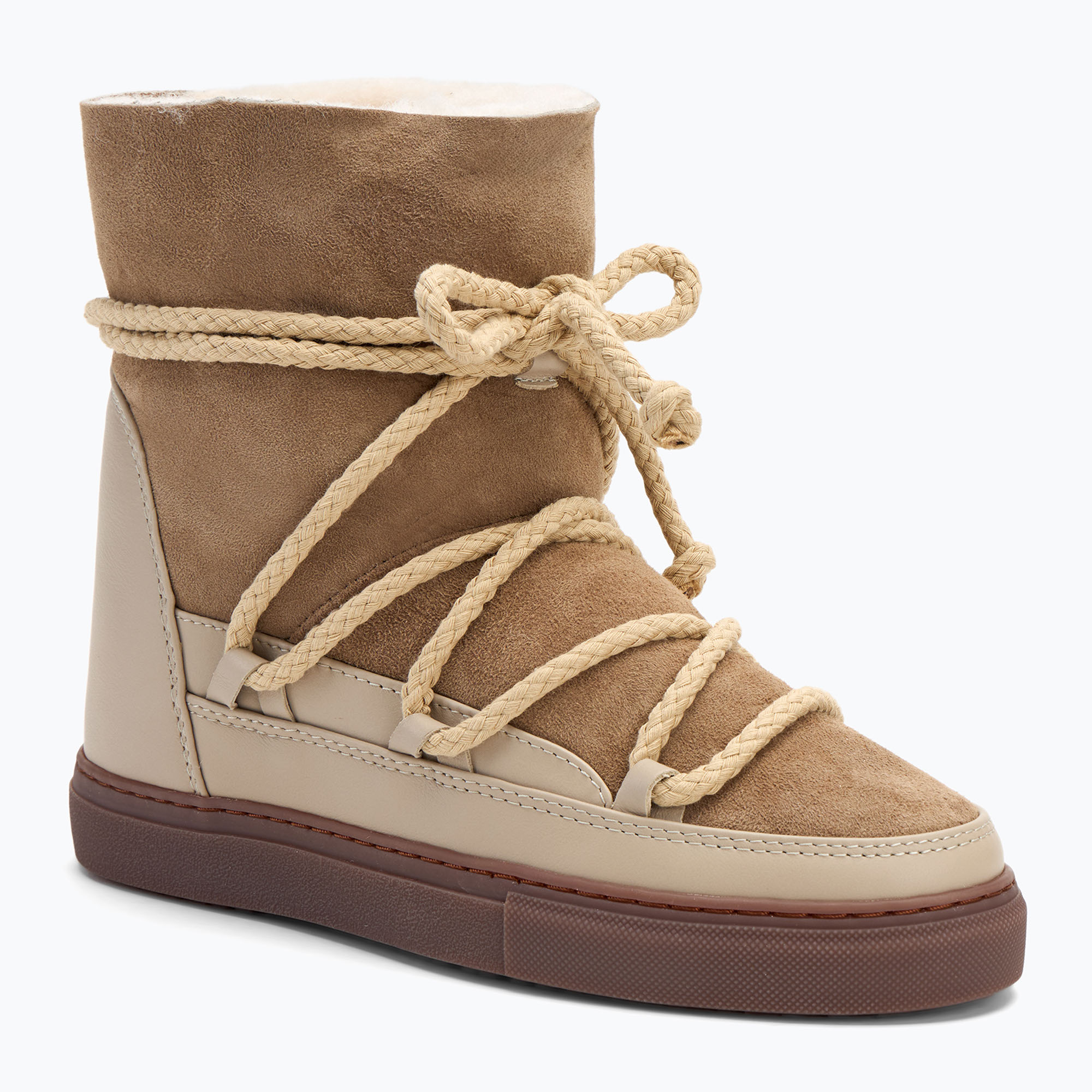 Śniegowce damskie INUIKII Classic Wedge beige | WYSYŁKA W 24H | 30 DNI NA ZWROT