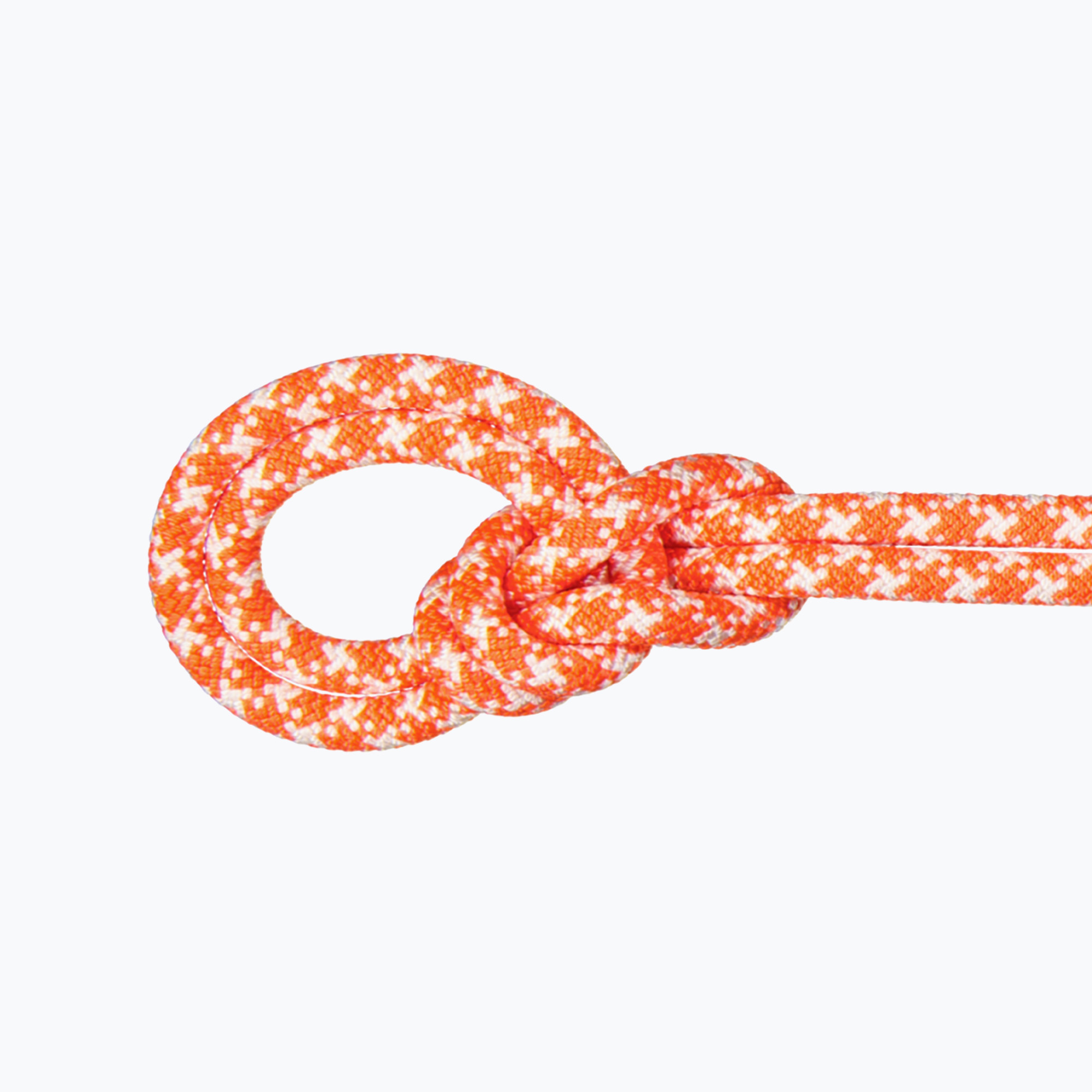 Lina wspinaczkowa Mammut 9.5 Crag Classic vibrant orange/white 