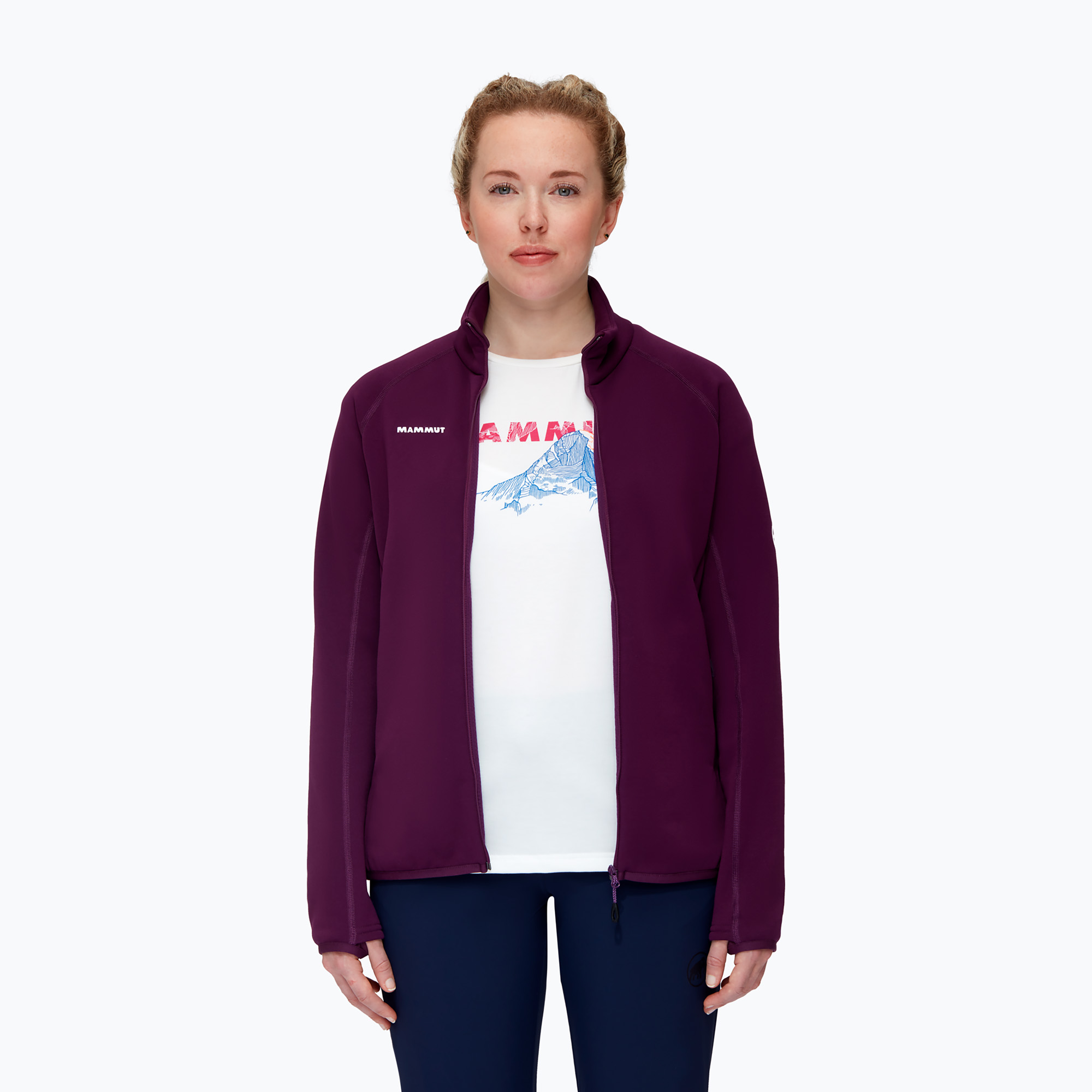 Bluza trekkingowa damska Mammut Aconcagua ML grape | WYSYŁKA W 24H | 30 DNI NA ZWROT