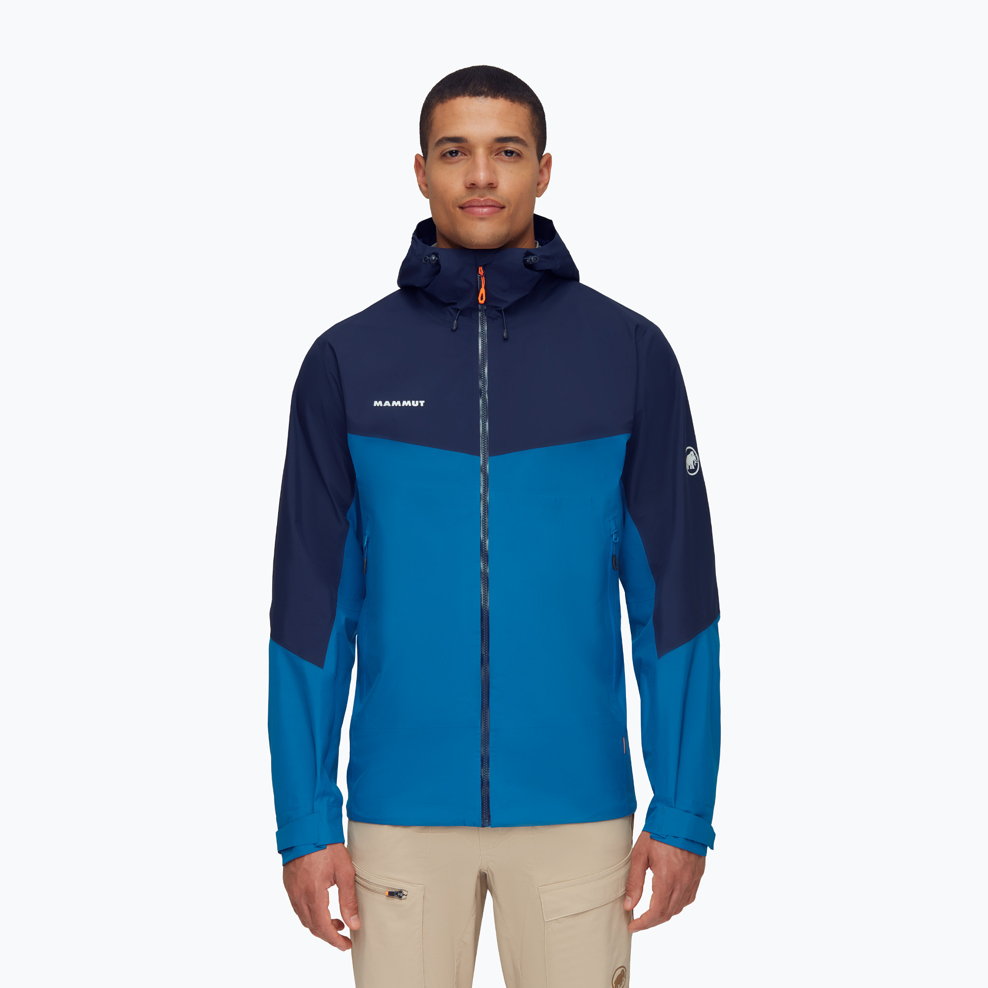 Kurtka przeciwdeszczowa męska Mammut Convey Tour HS Hooded deep ice/marine | WYSYŁKA W 24H | 30 DNI NA ZWROT