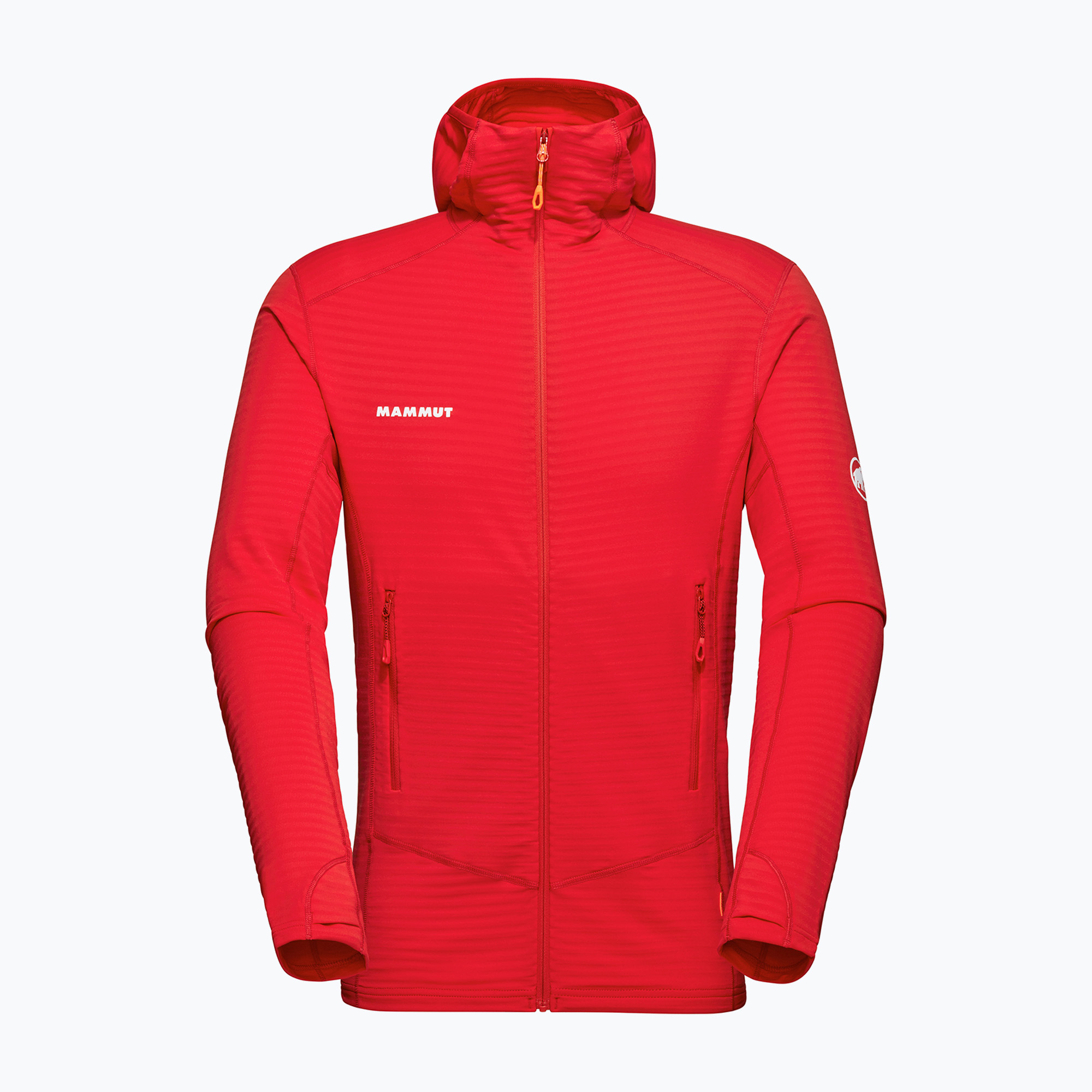 Bluza trekkingowa męska Mammut Taiss Light ML Hooded mammut red | WYSYŁKA W 24H | 30 DNI NA ZWROT