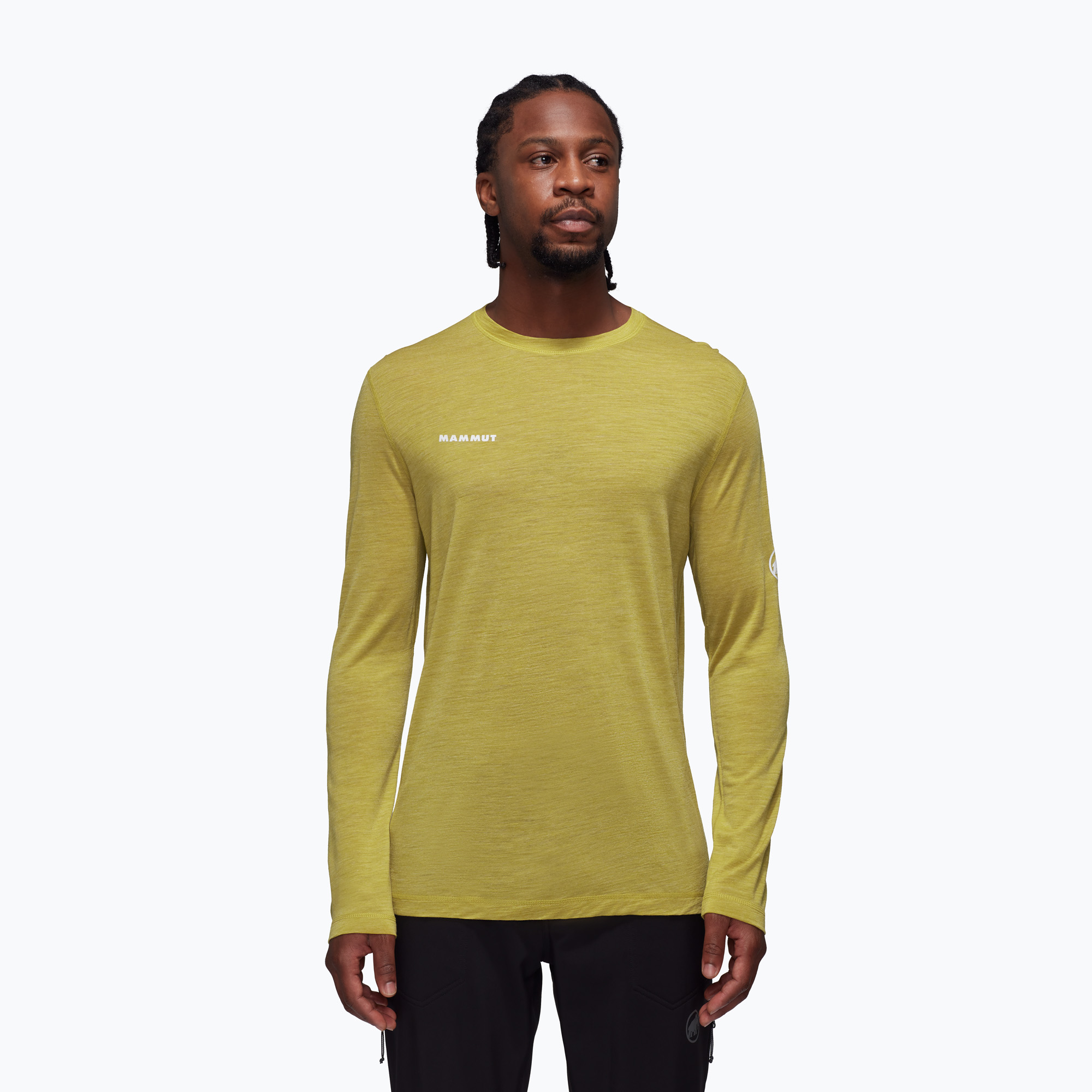 Longsleeve męski Mammut Tree Wool FL aura melange 01690 