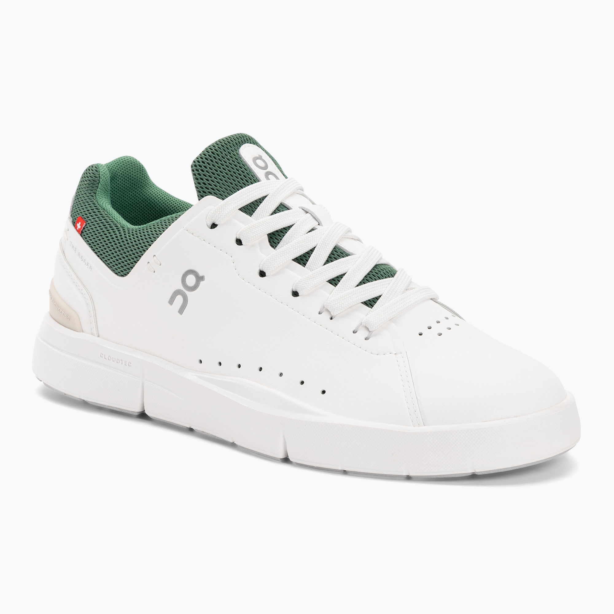 Buty damskie On Running The Roger Advantage white/green | WYSYŁKA W 24H | 30 DNI NA ZWROT