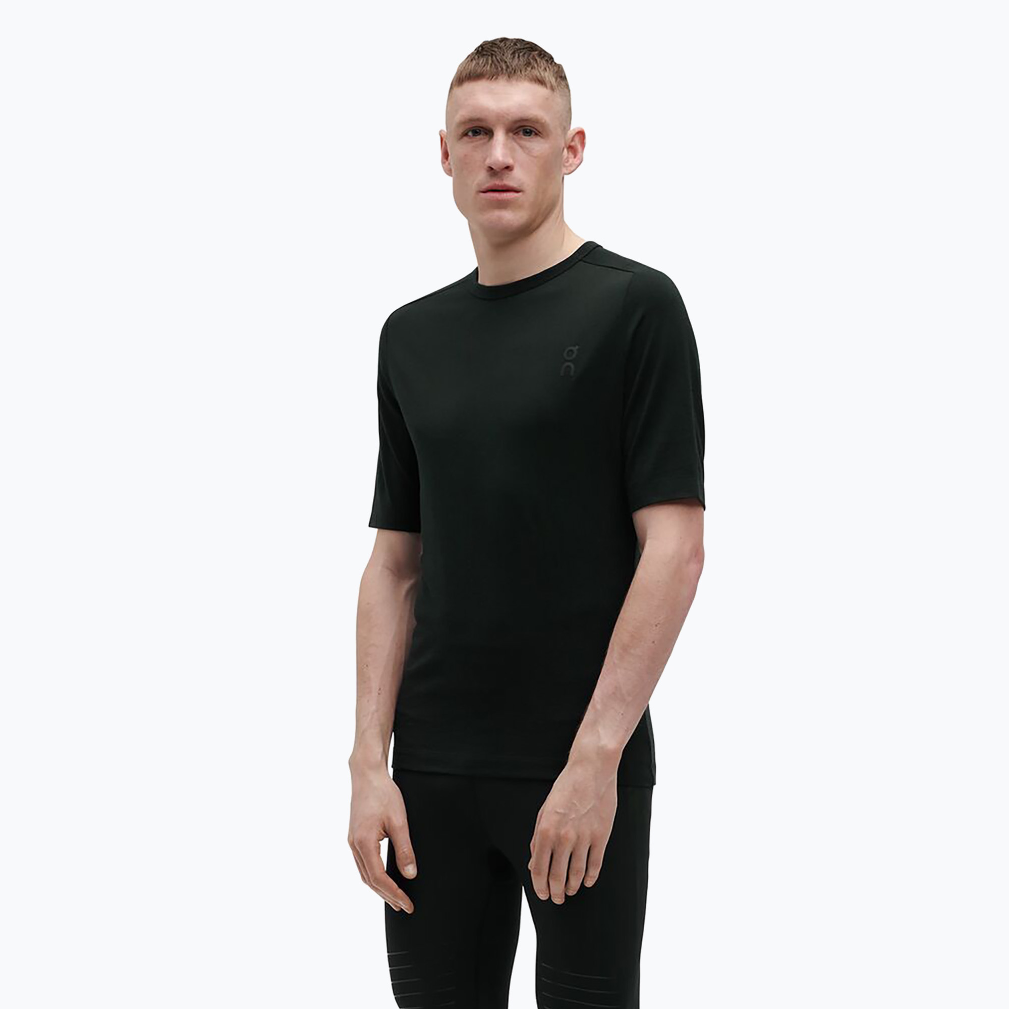 Koszulka męska On Running Merino-T black | WYSYŁKA W 24H | 30 DNI NA ZWROT