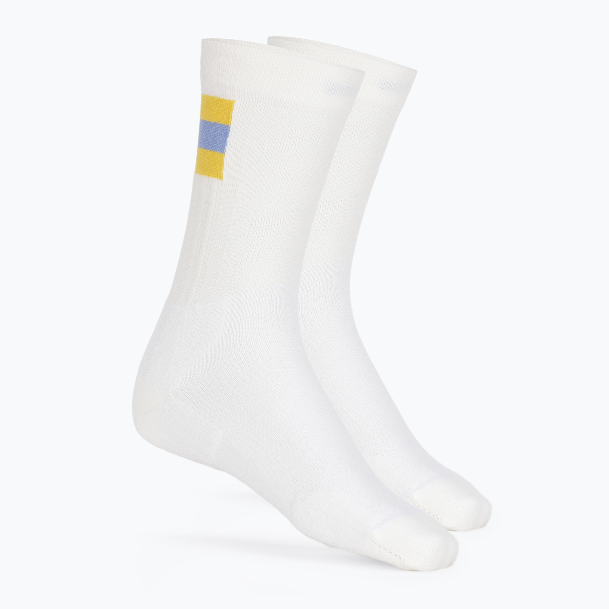 Skarpety męskie On Running Tennis white/mustard | WYSYŁKA W 24H | 30 DNI NA ZWROT