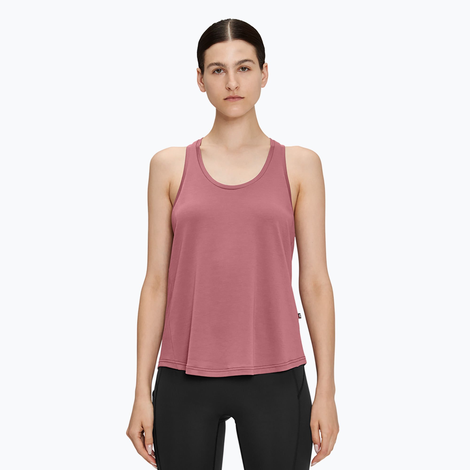 Tank top do biegania damski On Running Focus Top cherry | WYSYŁKA W 24H | 30 DNI NA ZWROT