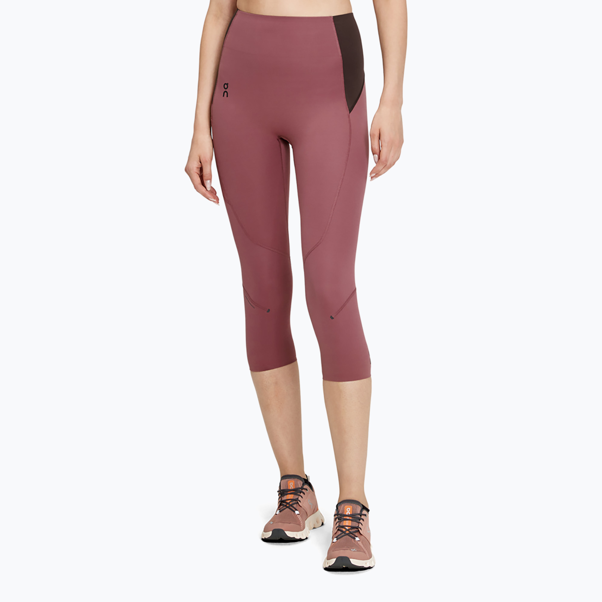 Legginsy damskie On Running Movement 3/4 cherry/ox | WYSYŁKA W 24H | 30 DNI NA ZWROT